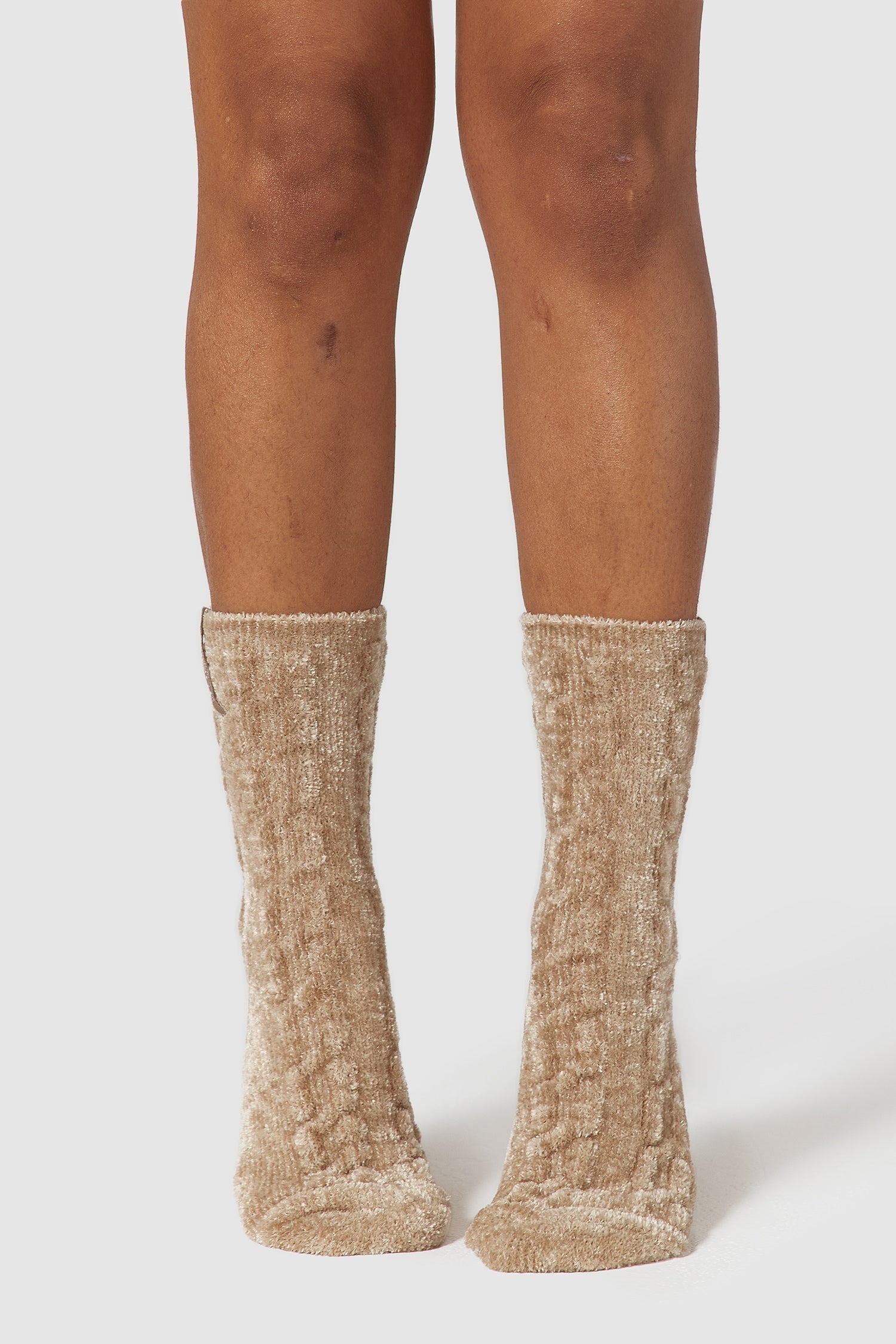 Chenille Stickade Strumpor | Aslayy, S-M