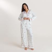 Alpine Dreams Pyjamabyxor - Skidtryck