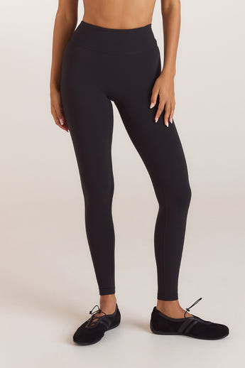 ContourSoft™ Klassiska Leggings - Svart