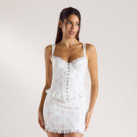 Josephine Korsettopp - Vit