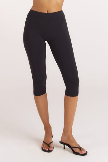 ContourSoft Capri Leggings - Svart
