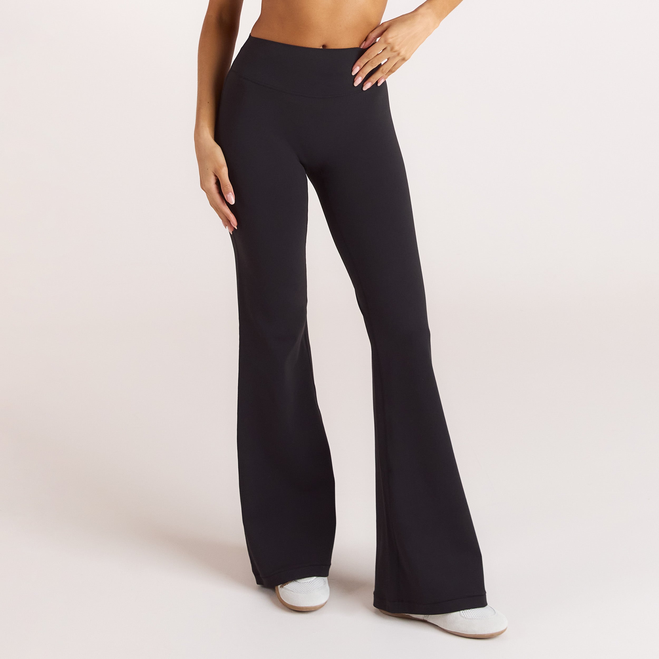 ContourSoft utsvängda Leggings - Svart