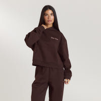 Lounge Living Hoodie - Choklad