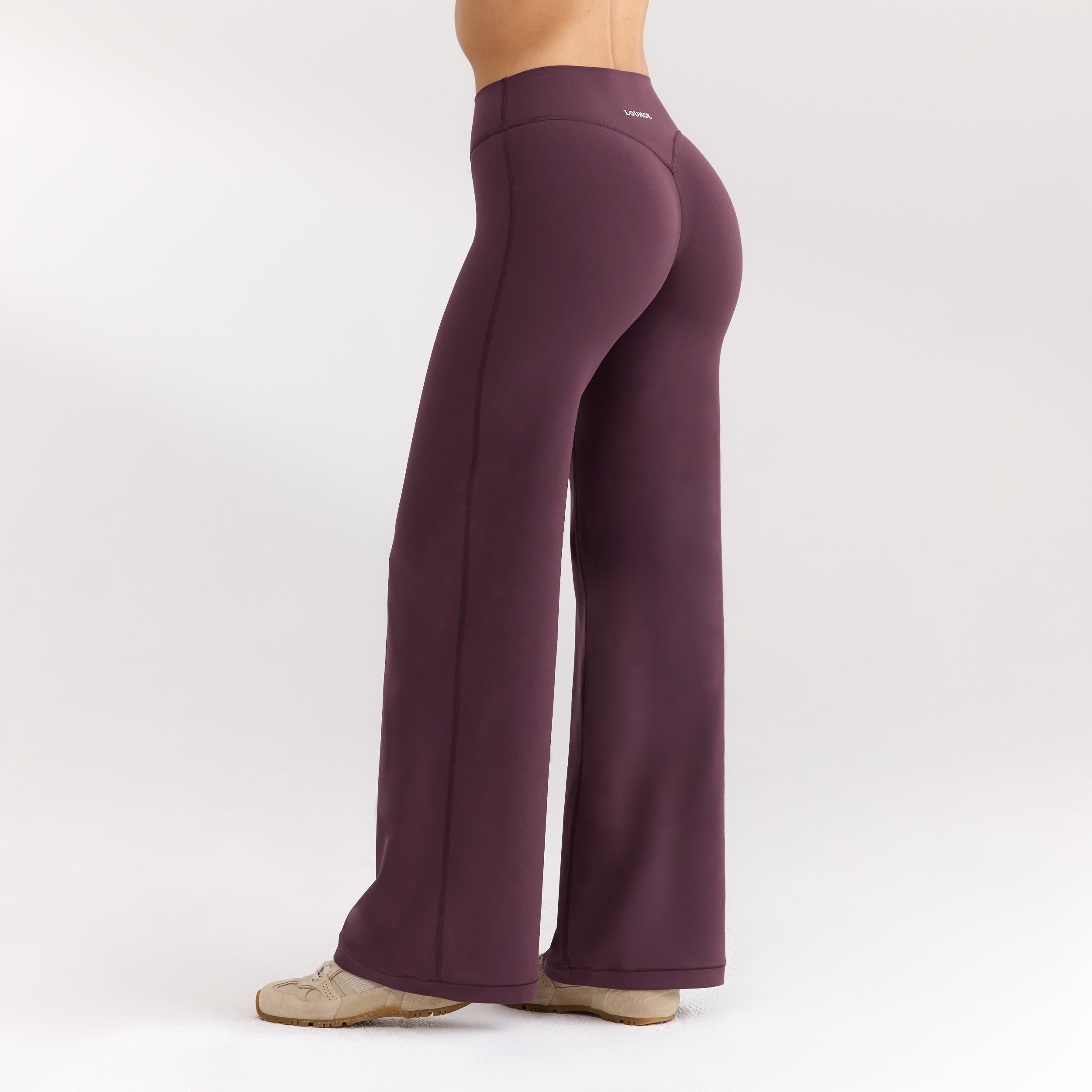 ContourSoft™ Leggings med rakt ben - Körsbärslack