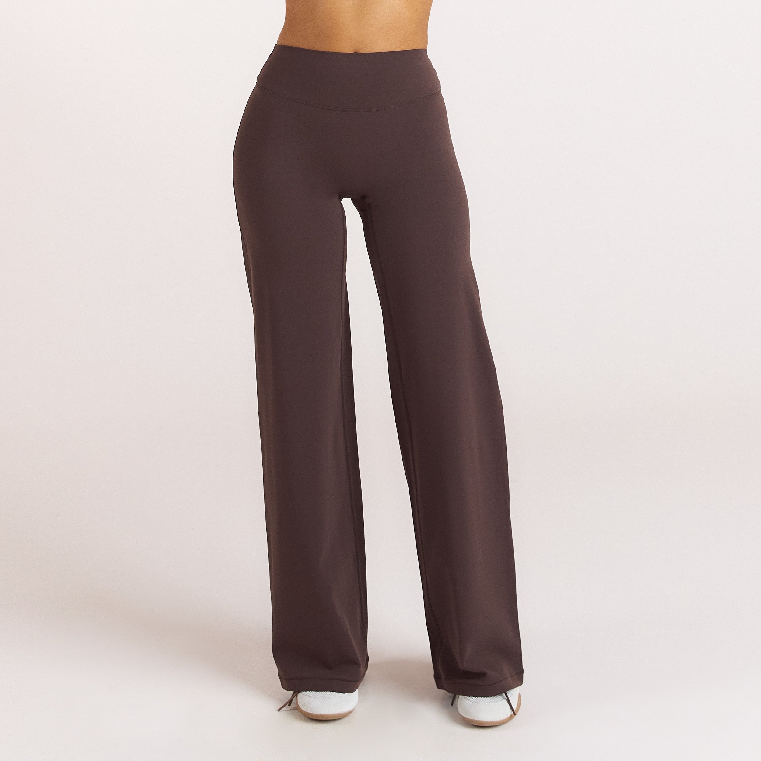 ContourSoft™ Leggings med rakt ben - Mörk Choklad alternate