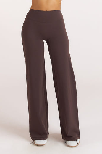 ContourSoft™ Leggings med rakt ben - Mörk Choklad alternate