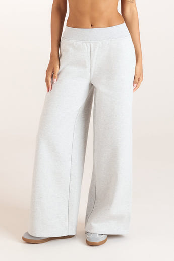 Joggers med raka ben - Grå