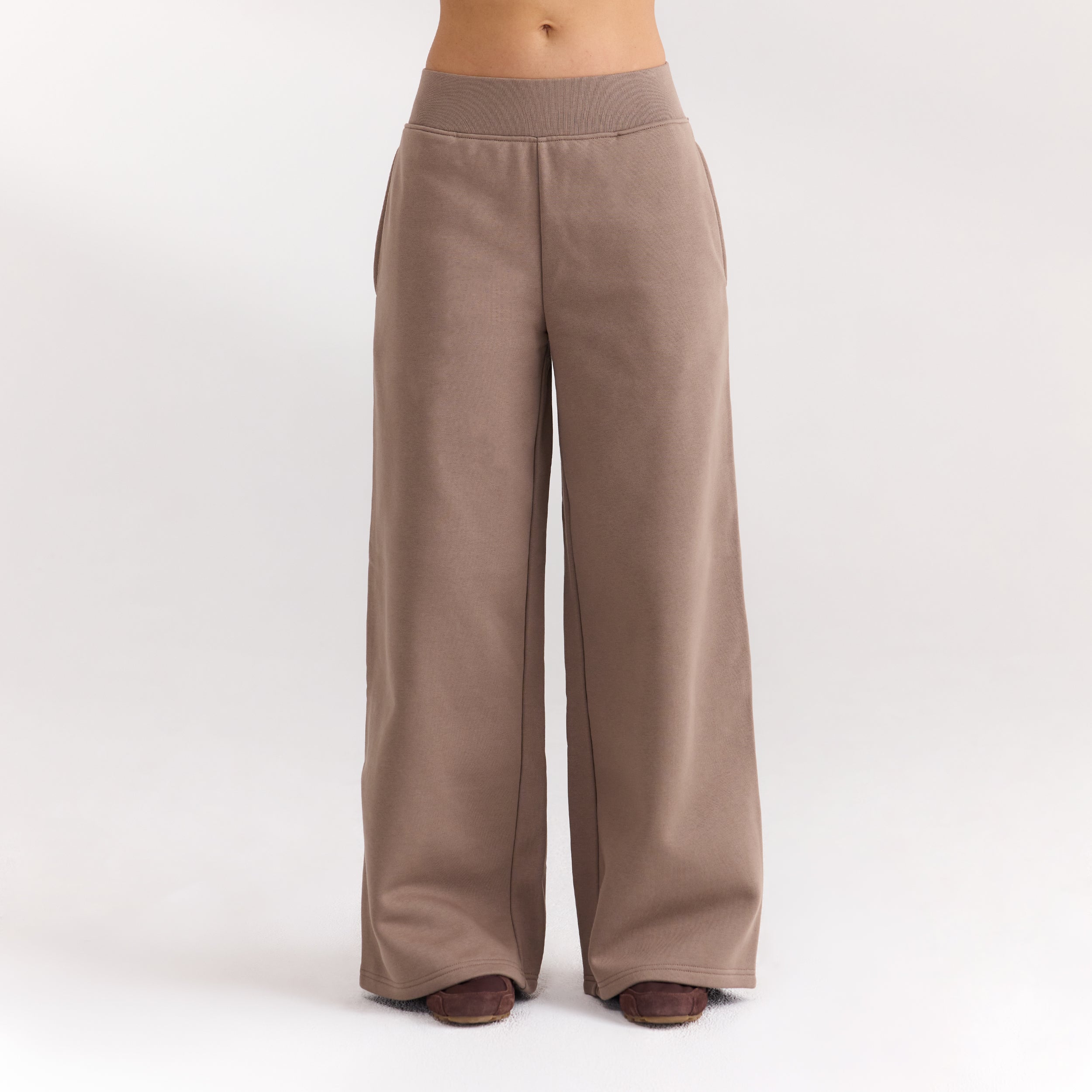Joggers med raka ben - Mushroom