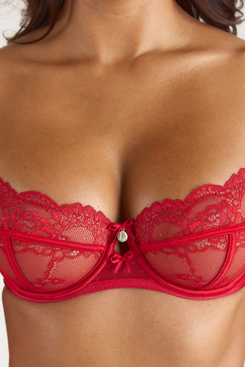 Adelyn Balcony BH - Jordgubbssylt