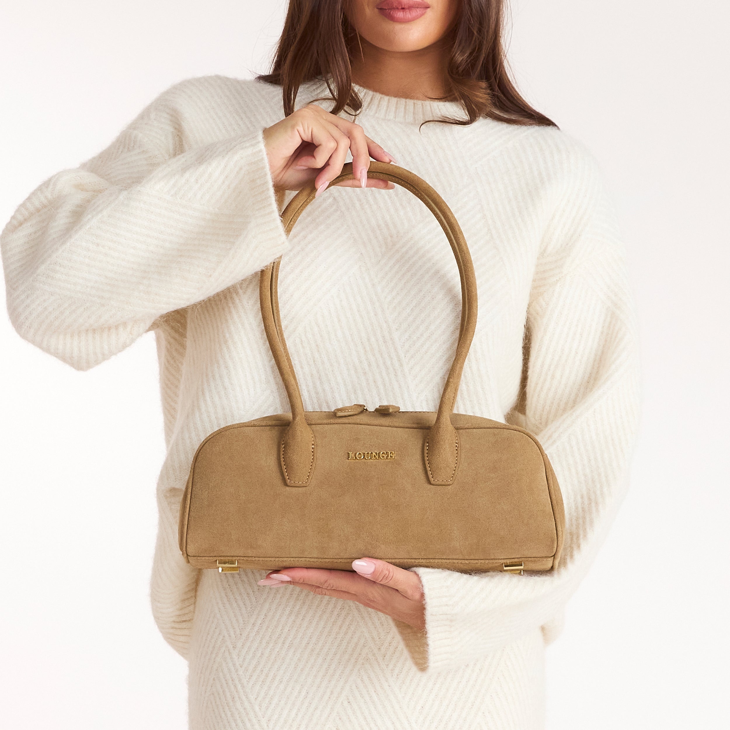 Averi Shoulder Bag - Mullvadsgrå
