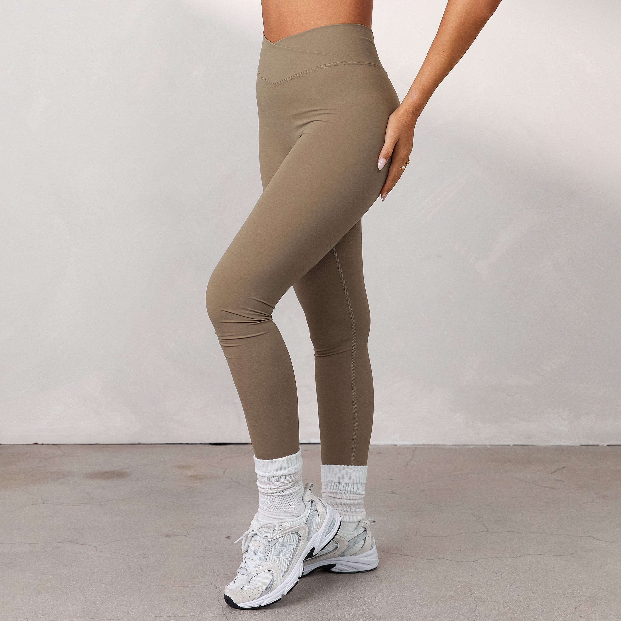 Silhouette Leggings med Korsning | Adison, S