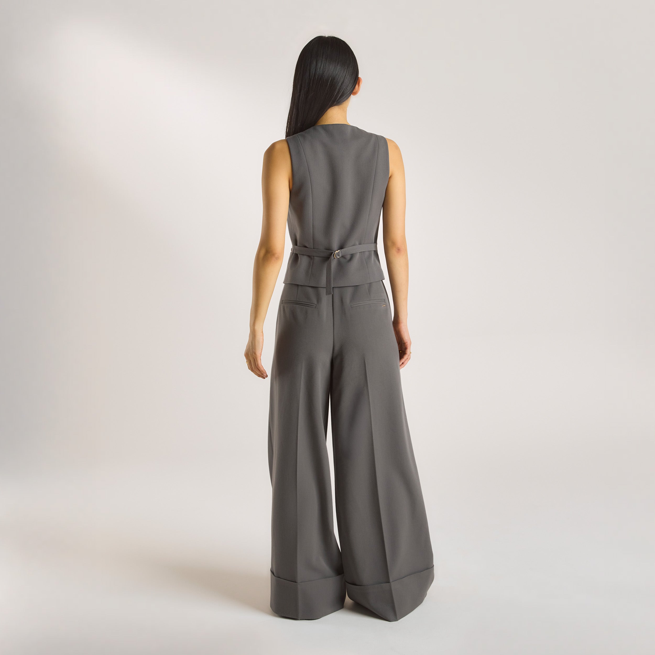 Tailored Waistcoat - Mörkgrå alternate