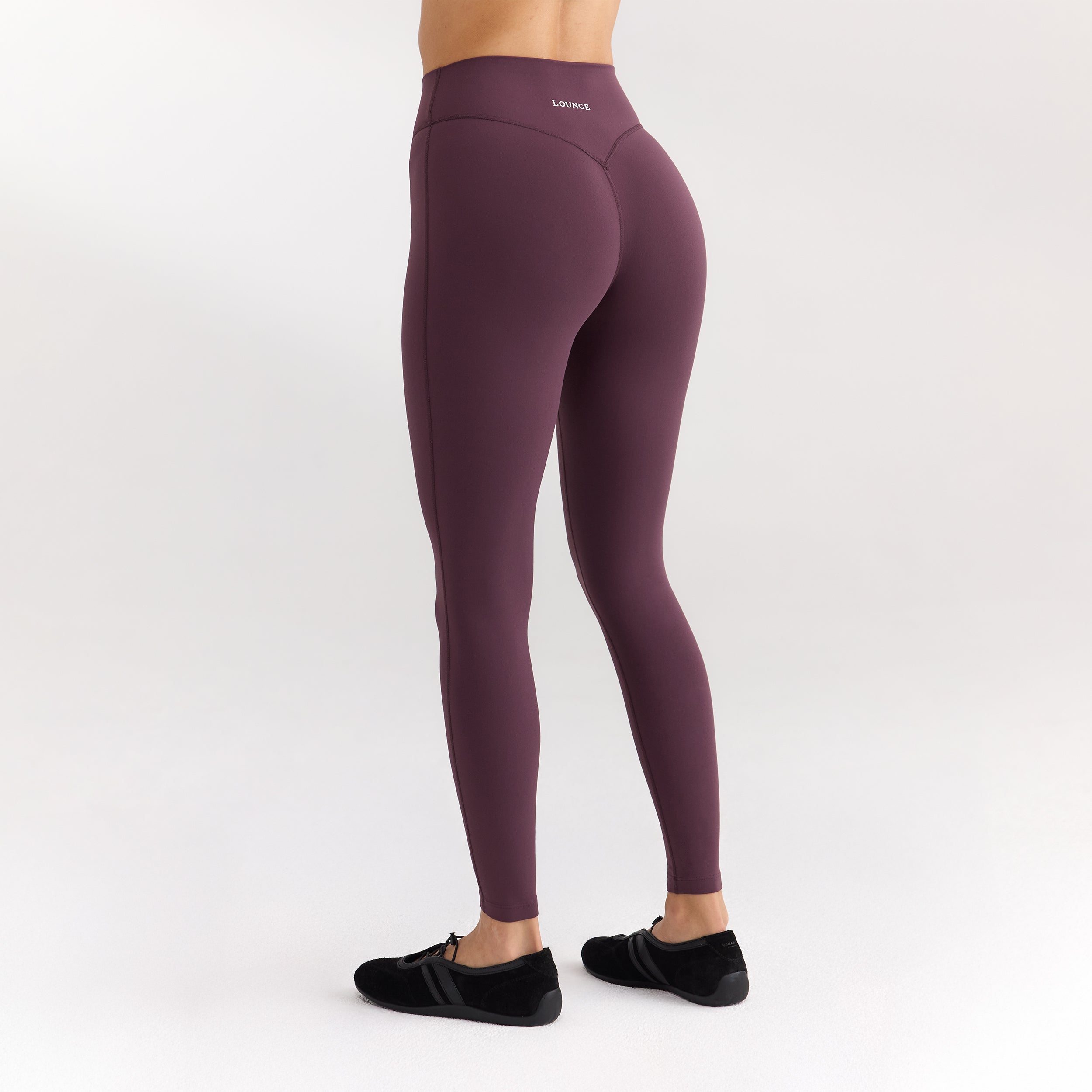 ContourSoft™ Klassiska Leggings | ContourSoft™ Klassiska Leggings - Körsbärslack