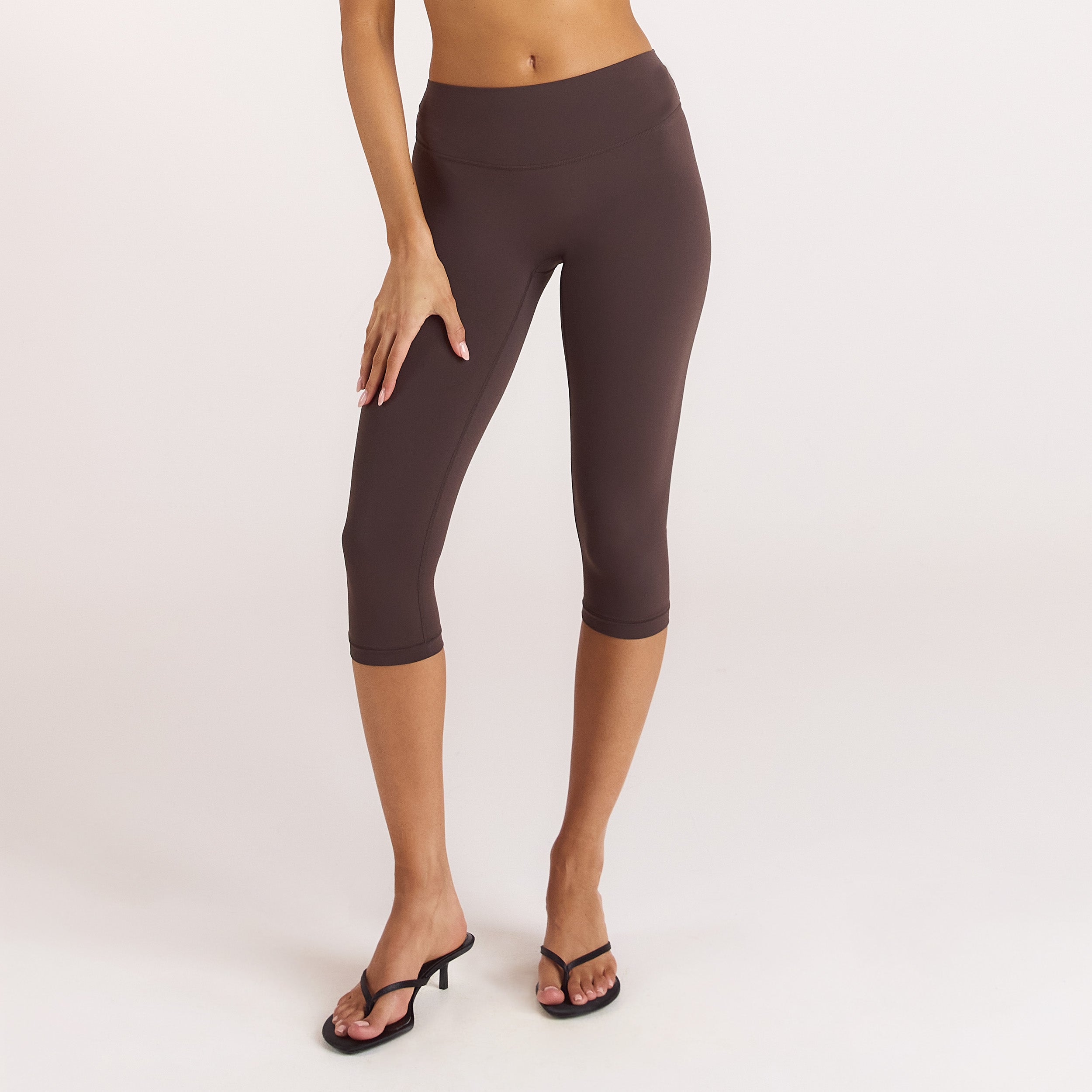 ContourSoft Capri Leggings | ContourSoft Capri Leggings - Mörk Choklad