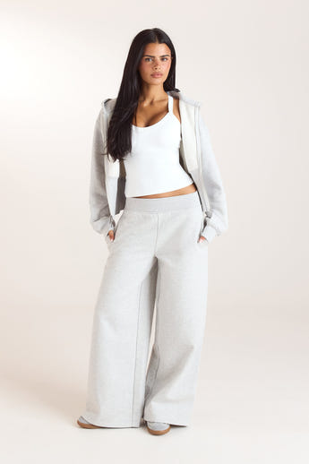Joggers med raka ben - Grå alternate