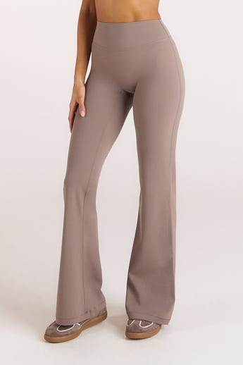ContourSoft utsvängda Leggings - Svampfärgad alternate