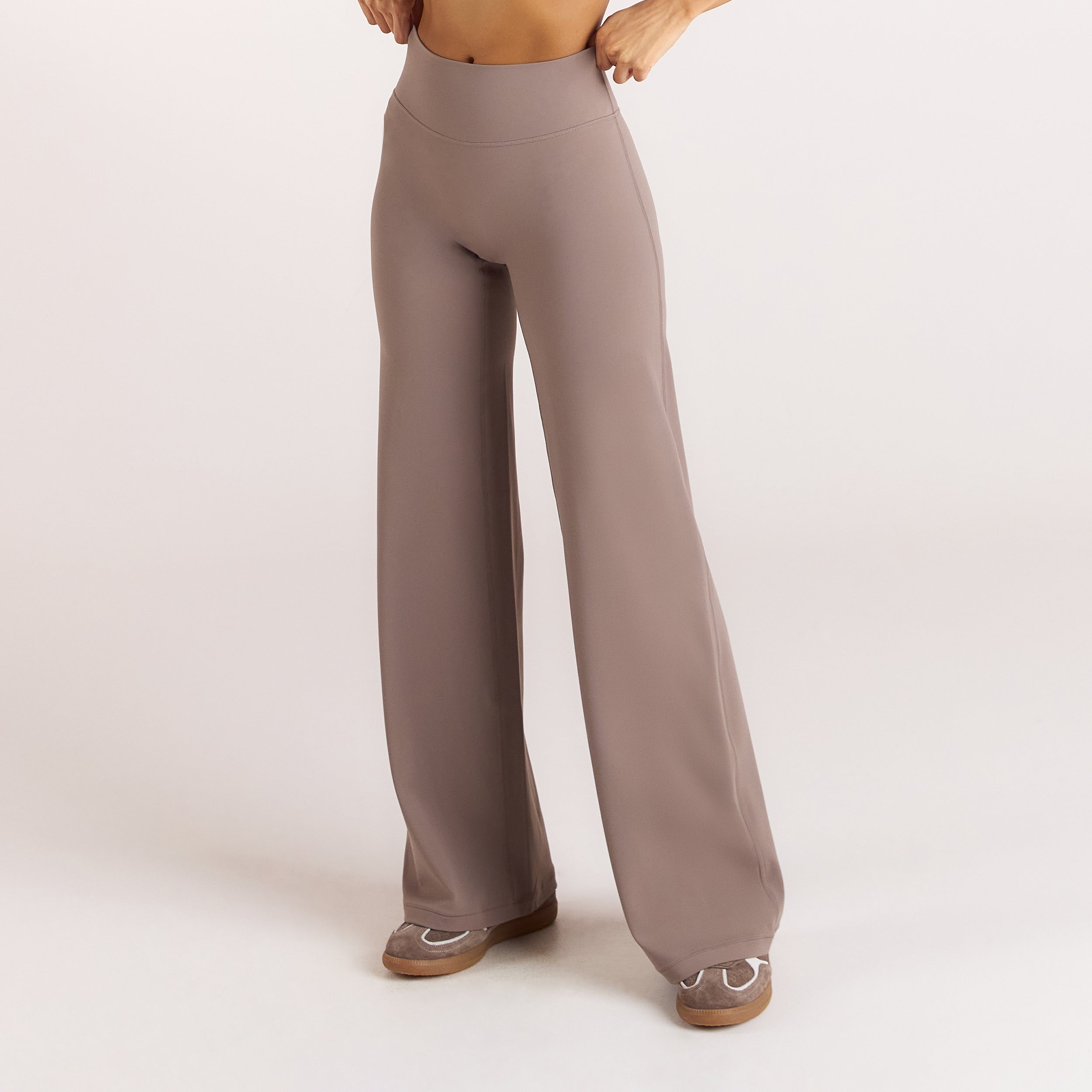 ContourSoft Leggings med rakt ben | ContourSoft Leggings med rakt ben - Svampfärgad
