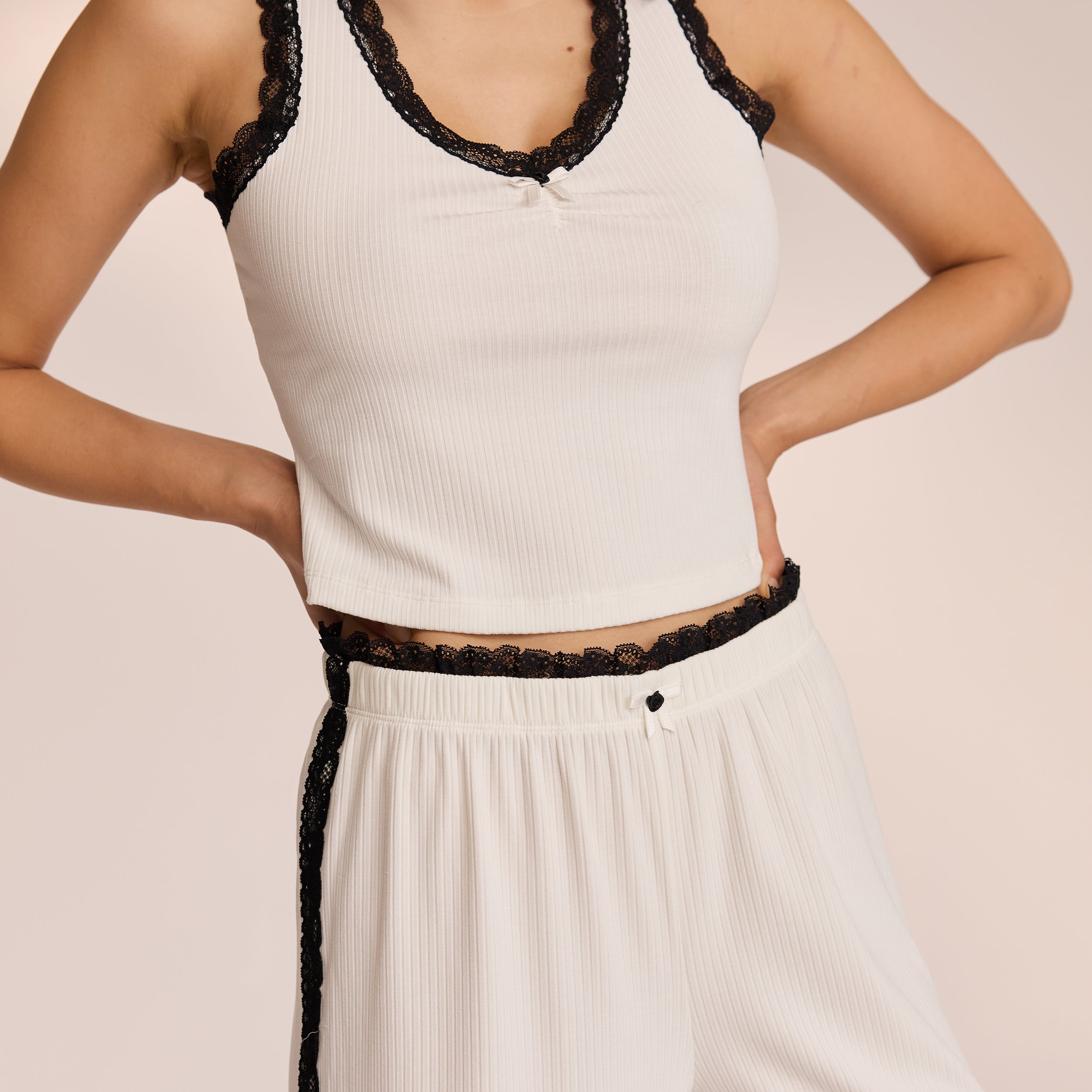 Spets Pyjamabyxor | Miki, S