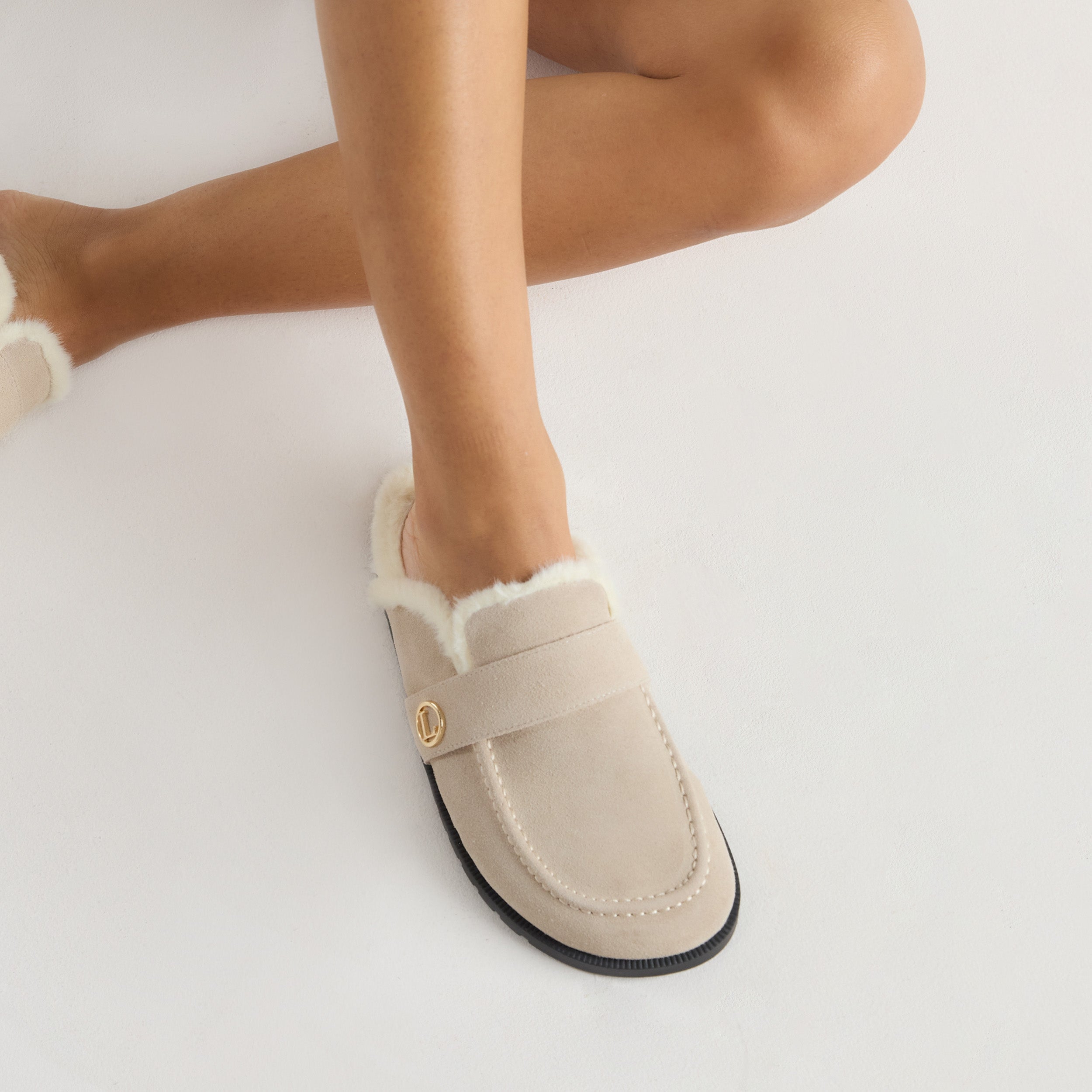 Amara Muletofflor | Amara Muletofflor - Sandfärgad