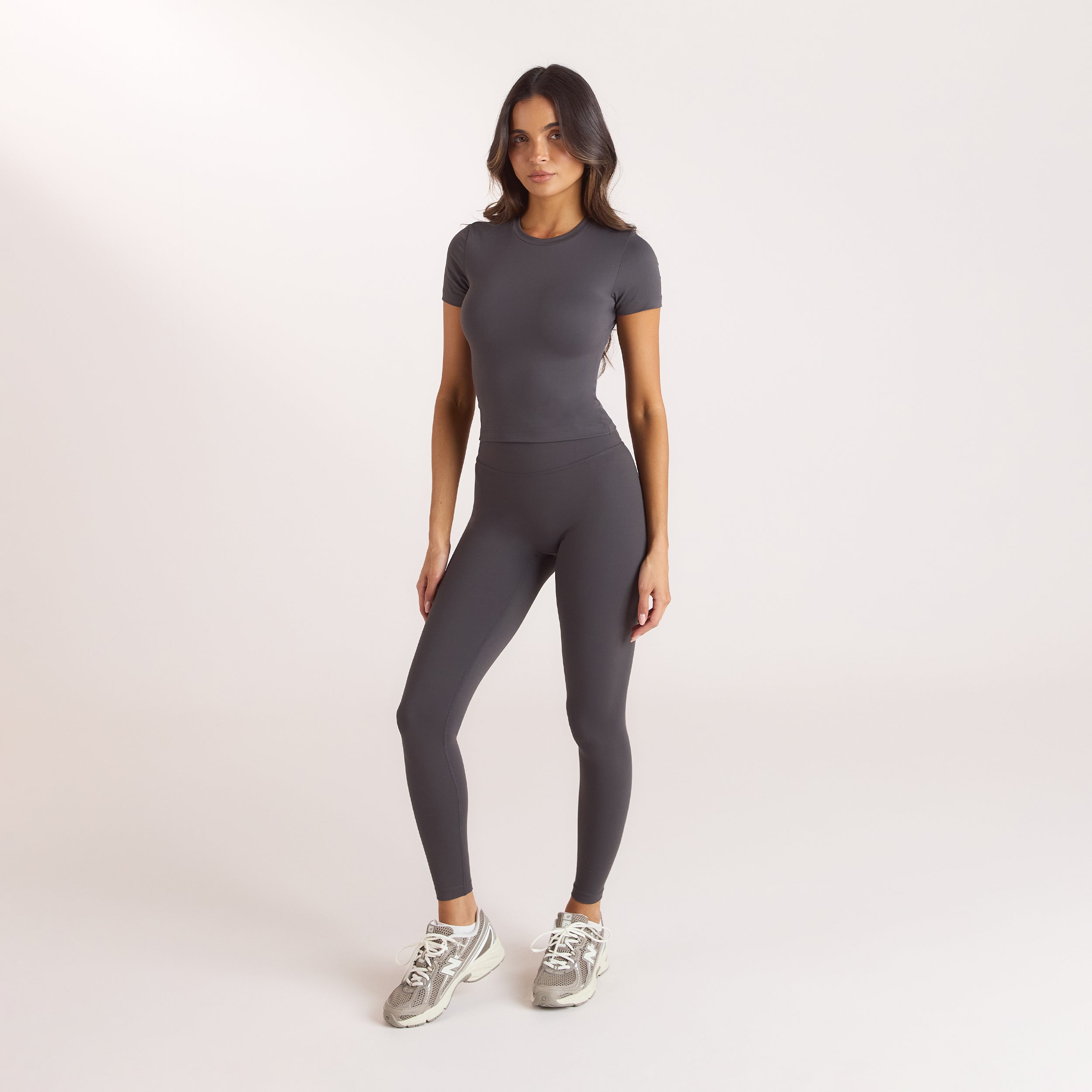 Classic Leggings | Classic Leggings - Askgrå