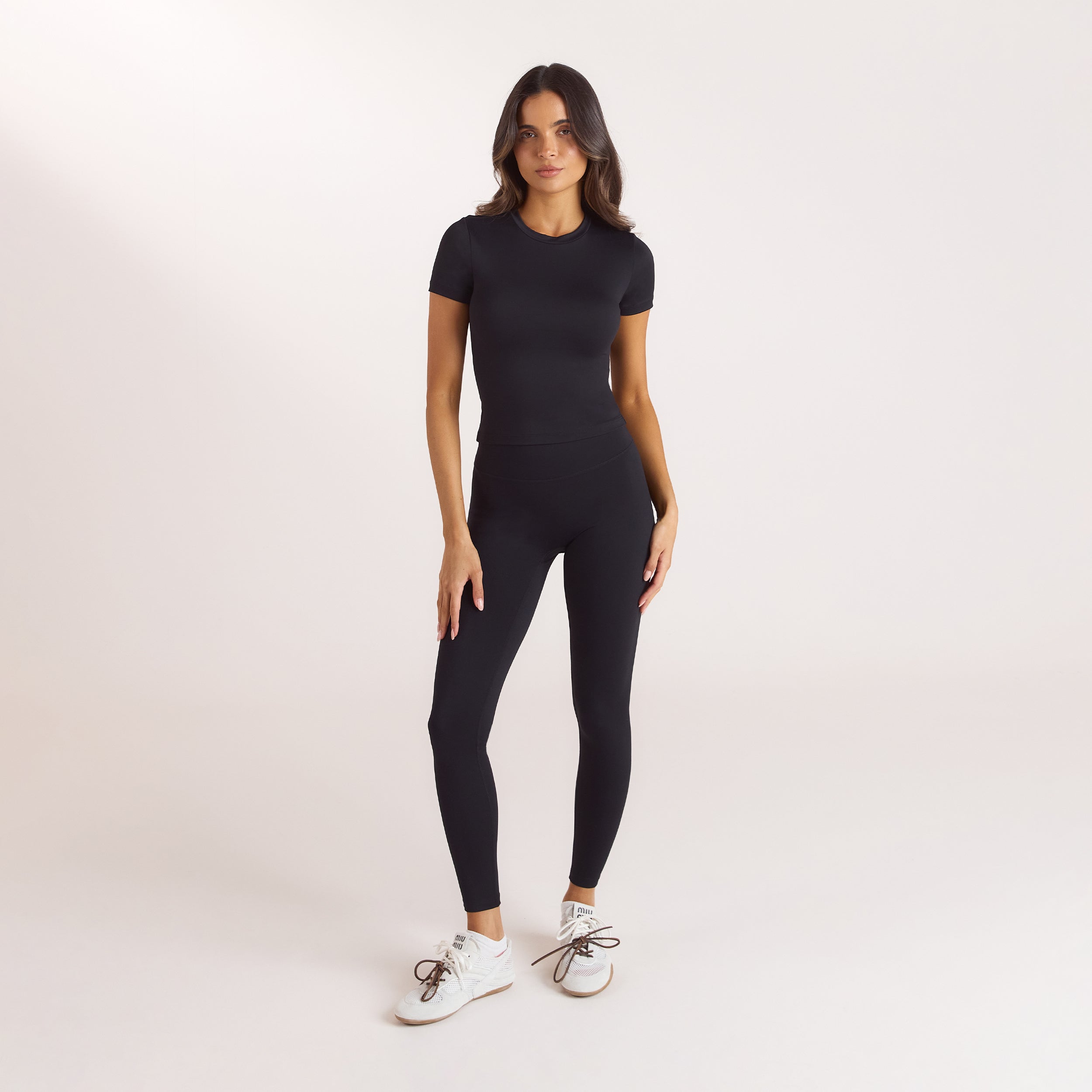 Classic Fitted Top | Classic Fitted Top - Svart