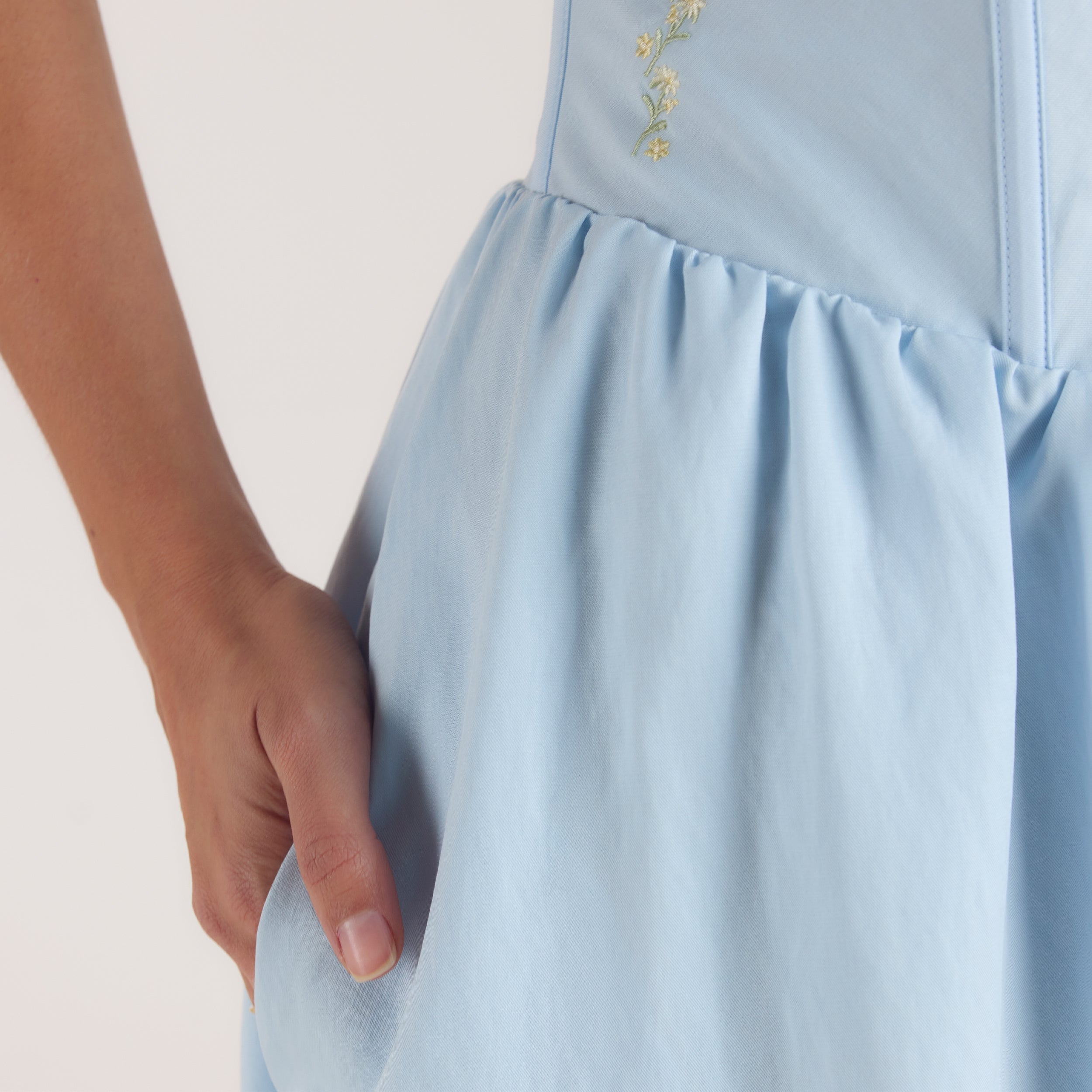 Korset Maxiklänning | Korset Maxiklänning - Blå