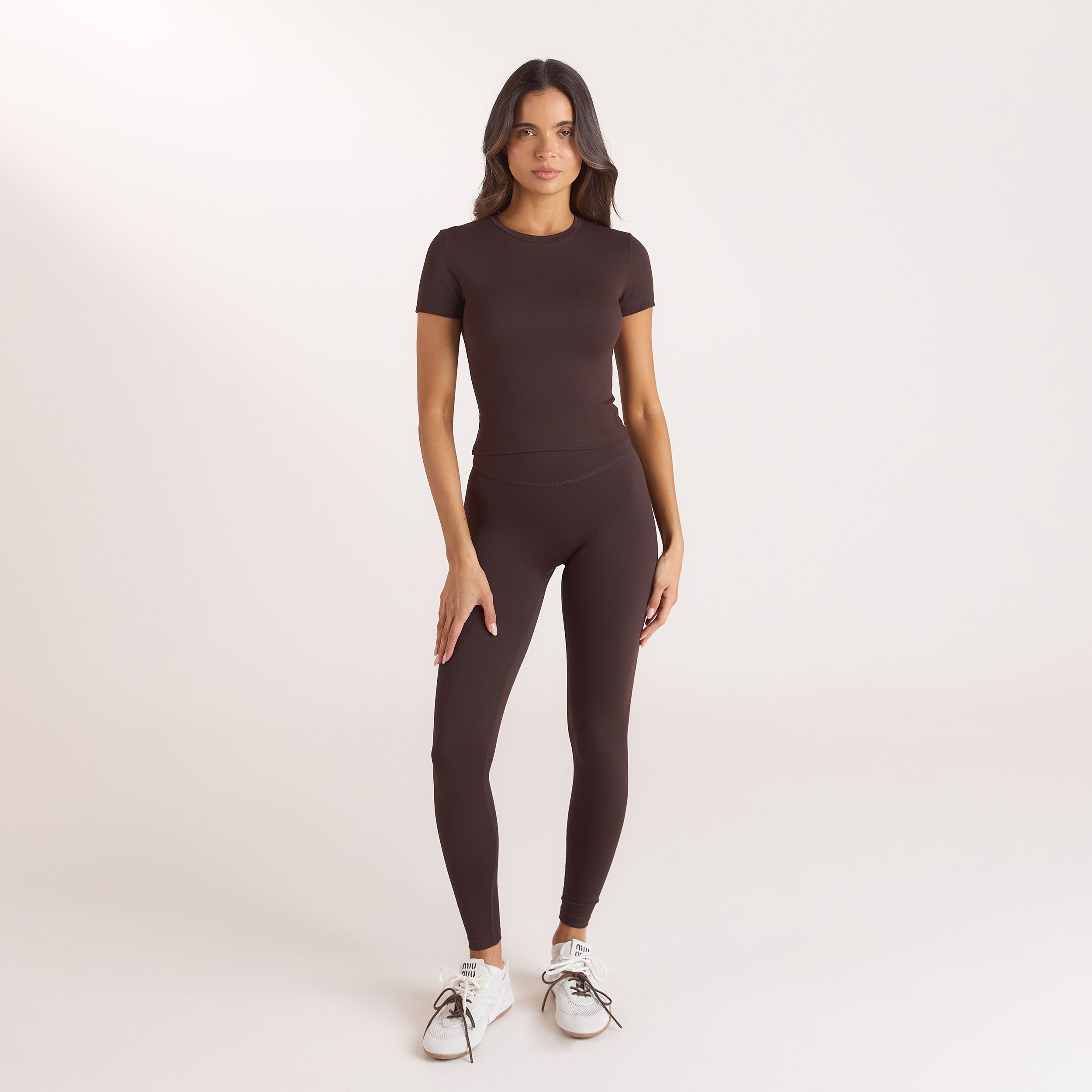 Classic Leggings | Classic Leggings - Kaffebönor