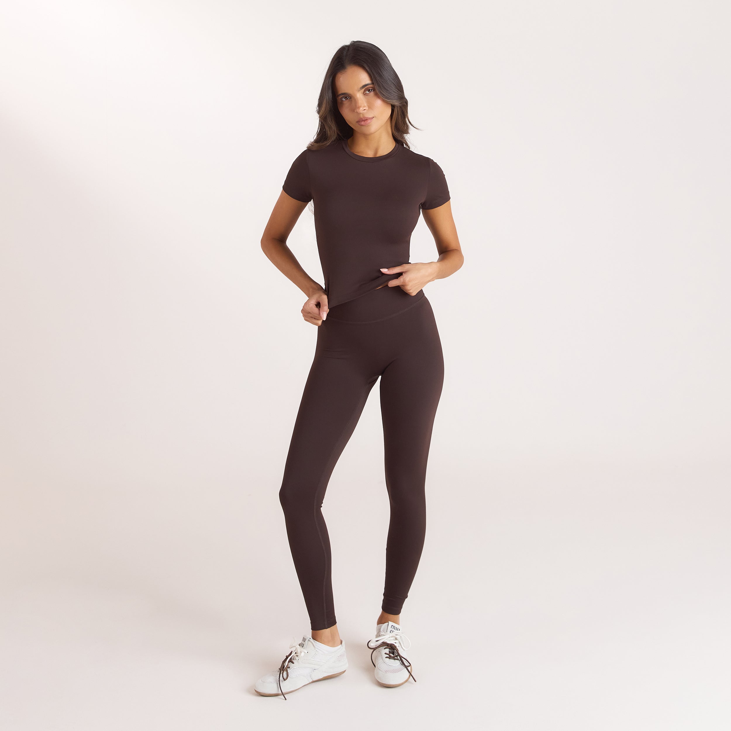 Classic Fitted Top | Classic Fitted Top - Kaffebönor