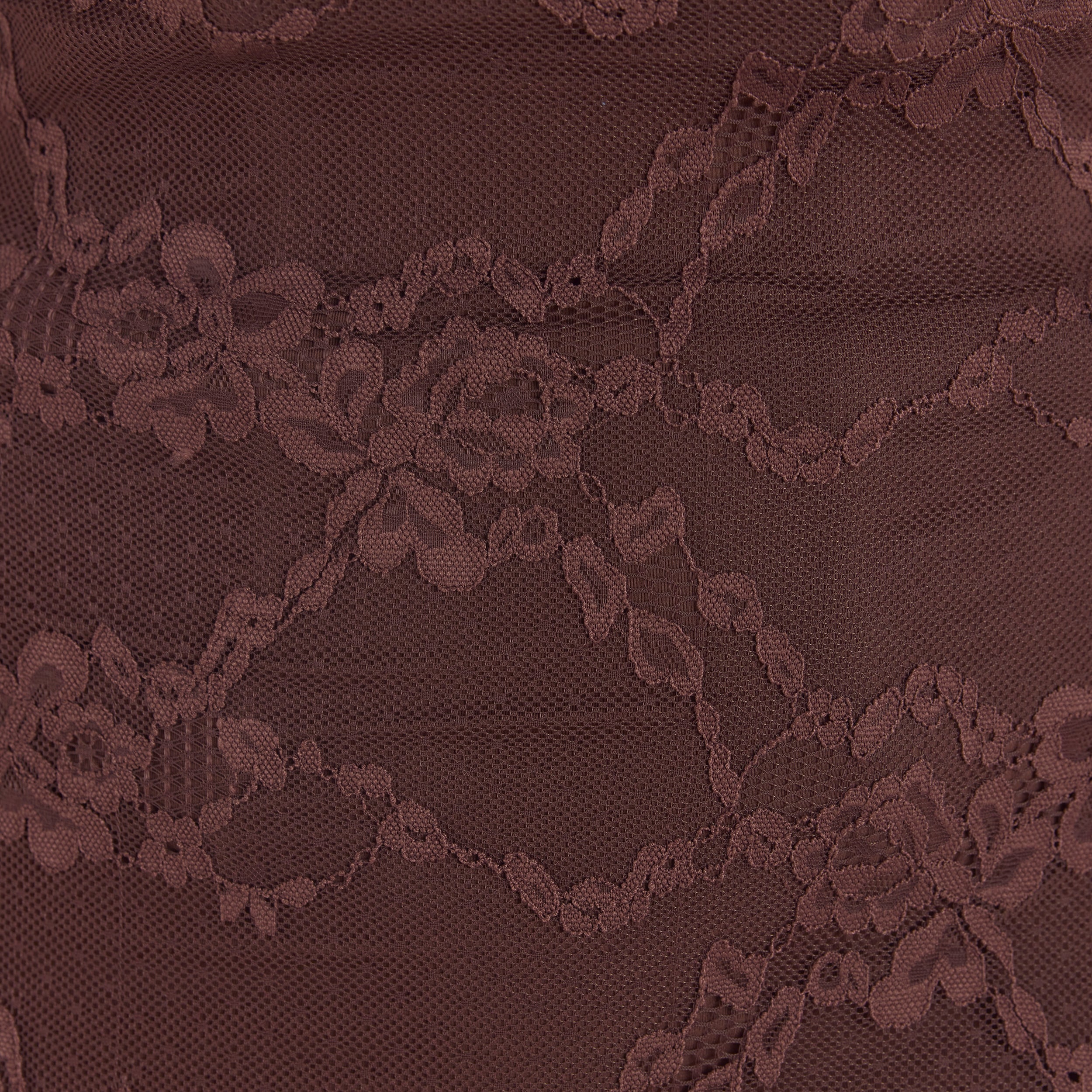 Blossom Maxiklänning med bodysuit | Blossom Maxiklänning med bodysuit - Choklad