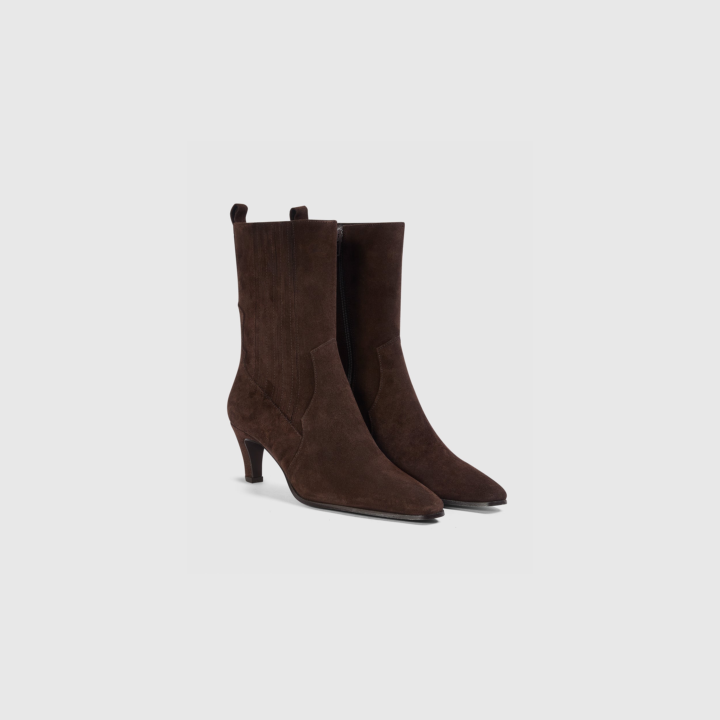 Heather Ankelboots | Heather Ankelboots - Choklad