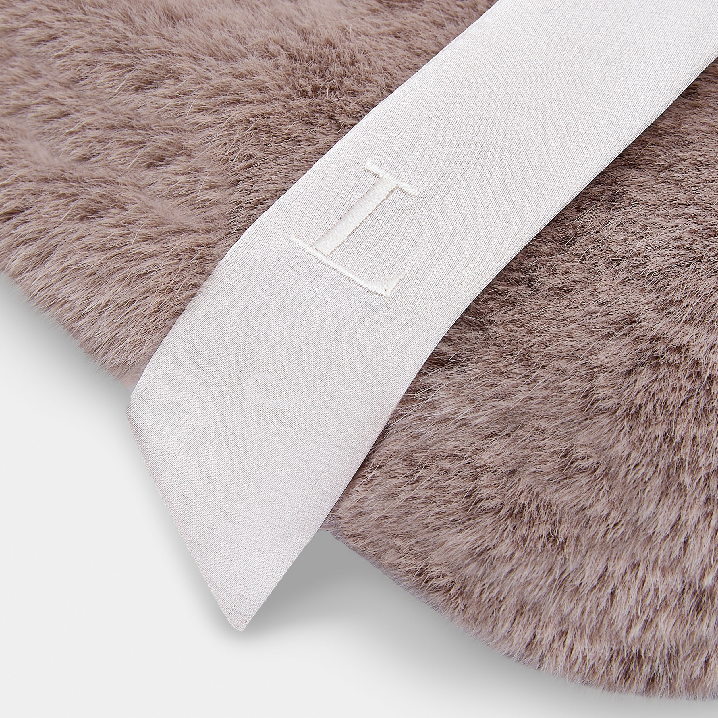 Faux Fur Värmeflaska | Faux Fur Värmeflaska - Minkfärgad