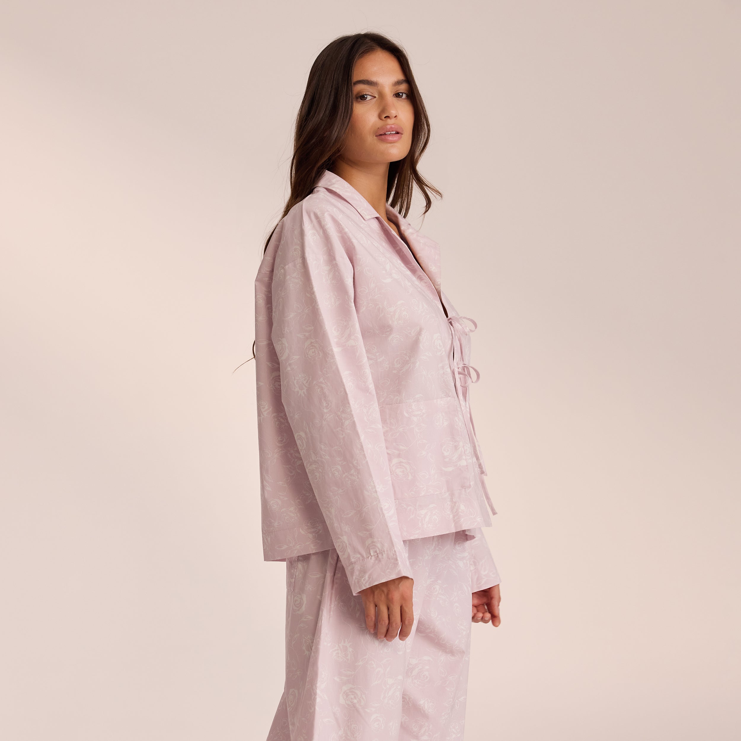 Pyjamasskjorta i Bomull  | Ava, XS