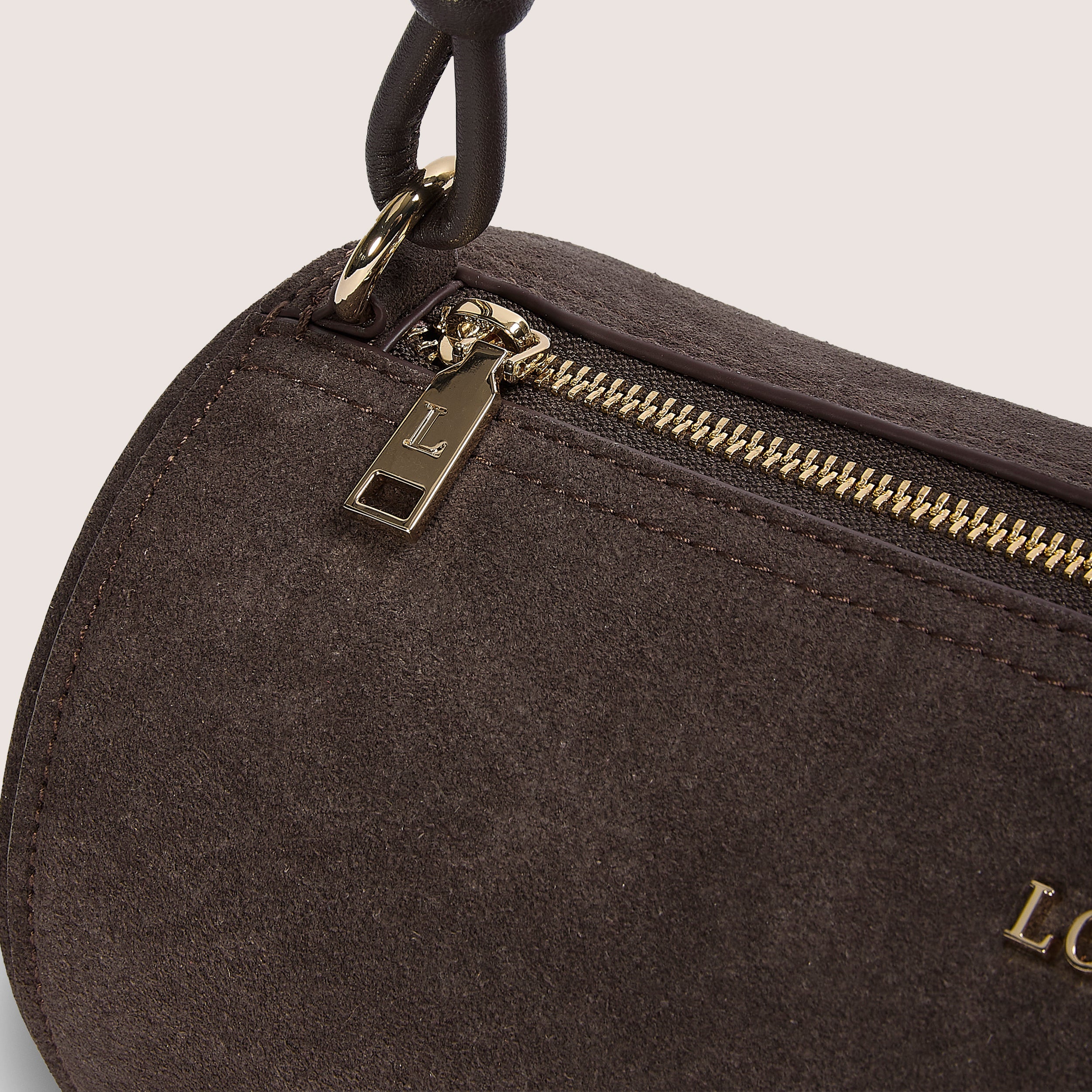 Miffy Barrel Shoulder Bag | Miffy Barrel Shoulder Bag - Choklad