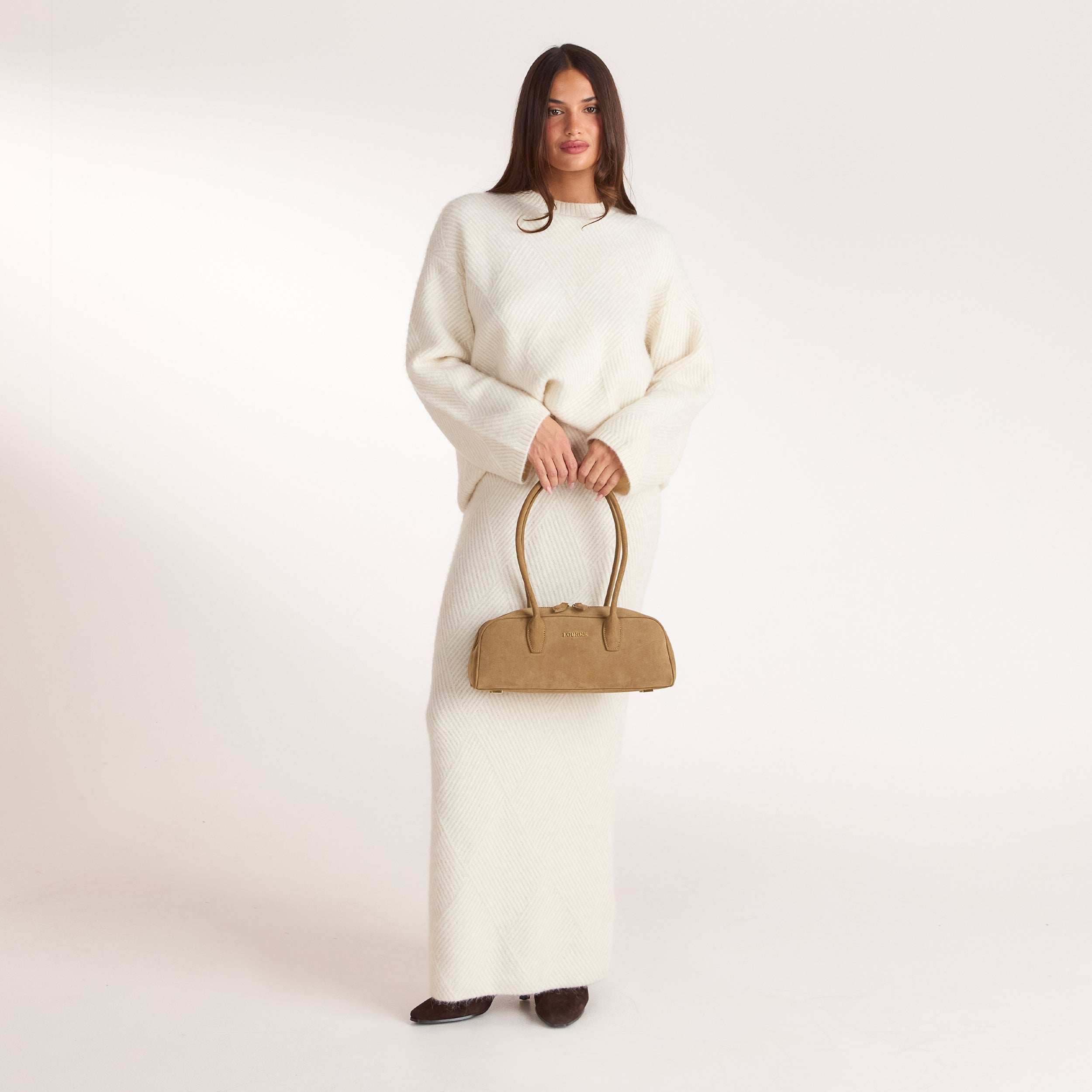 Averi Shoulder Bag | Averi Shoulder Bag - Mullvadsgrå