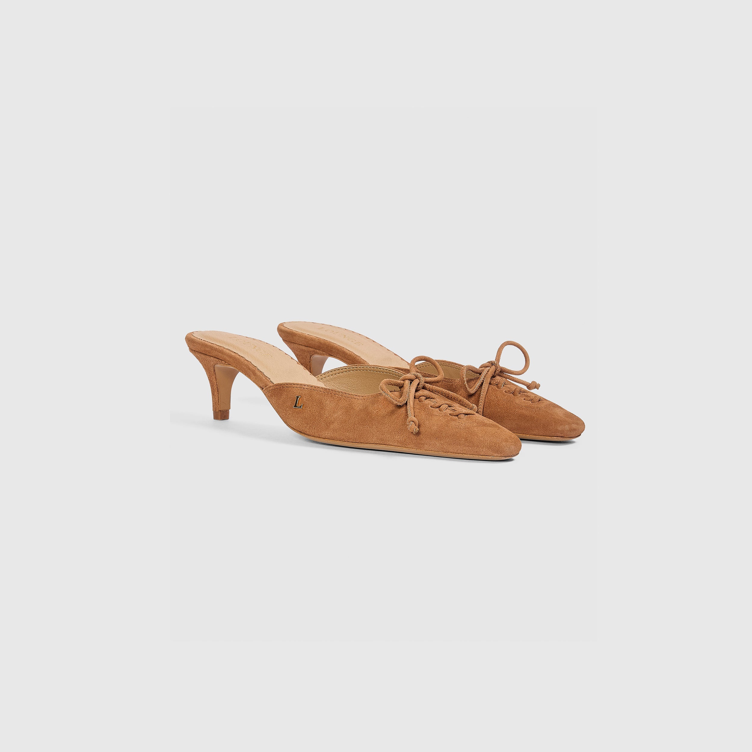 Annabelle Kitten Heels | Annabelle Kitten Heels - Tan