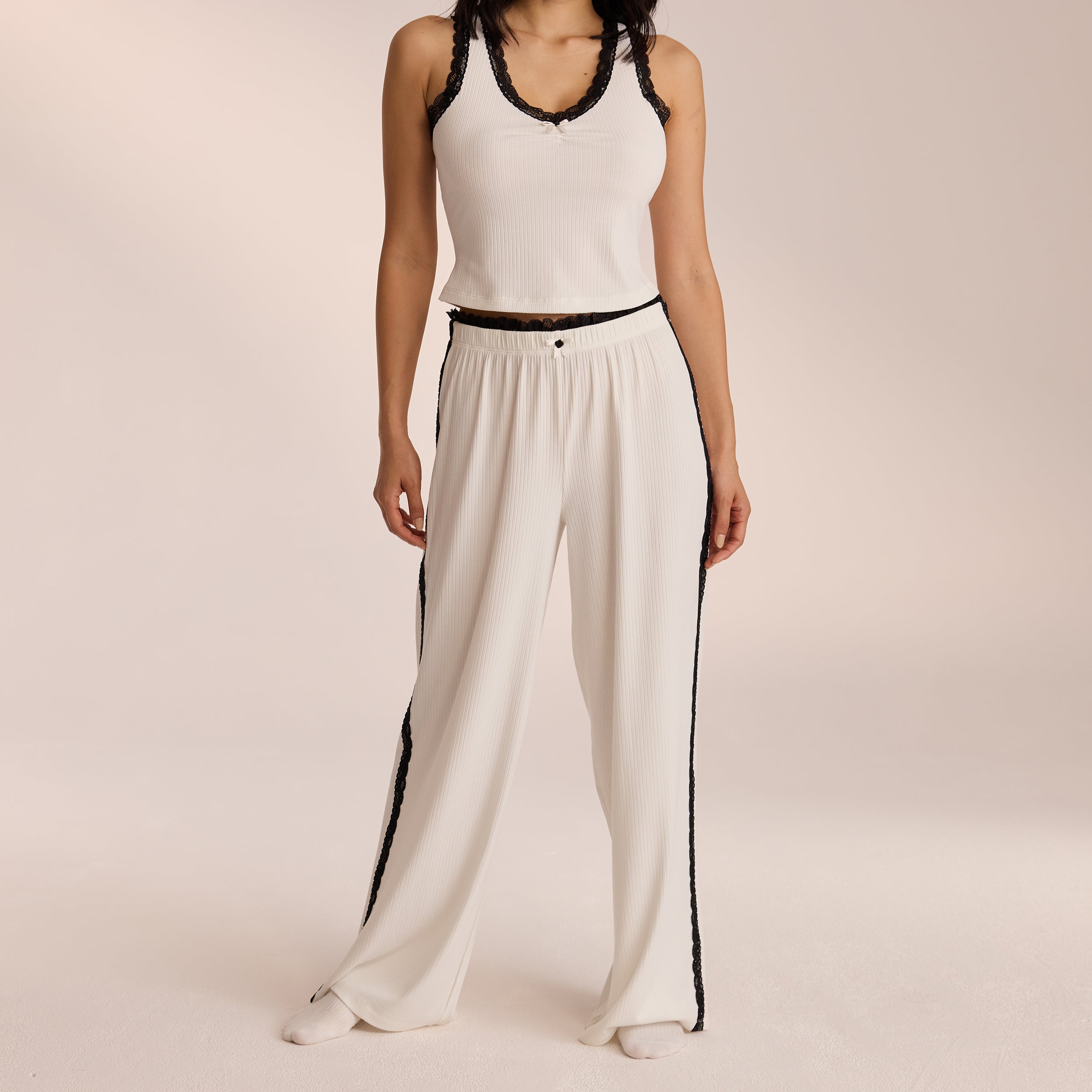 Spets Pyjamabyxor | Miki, S