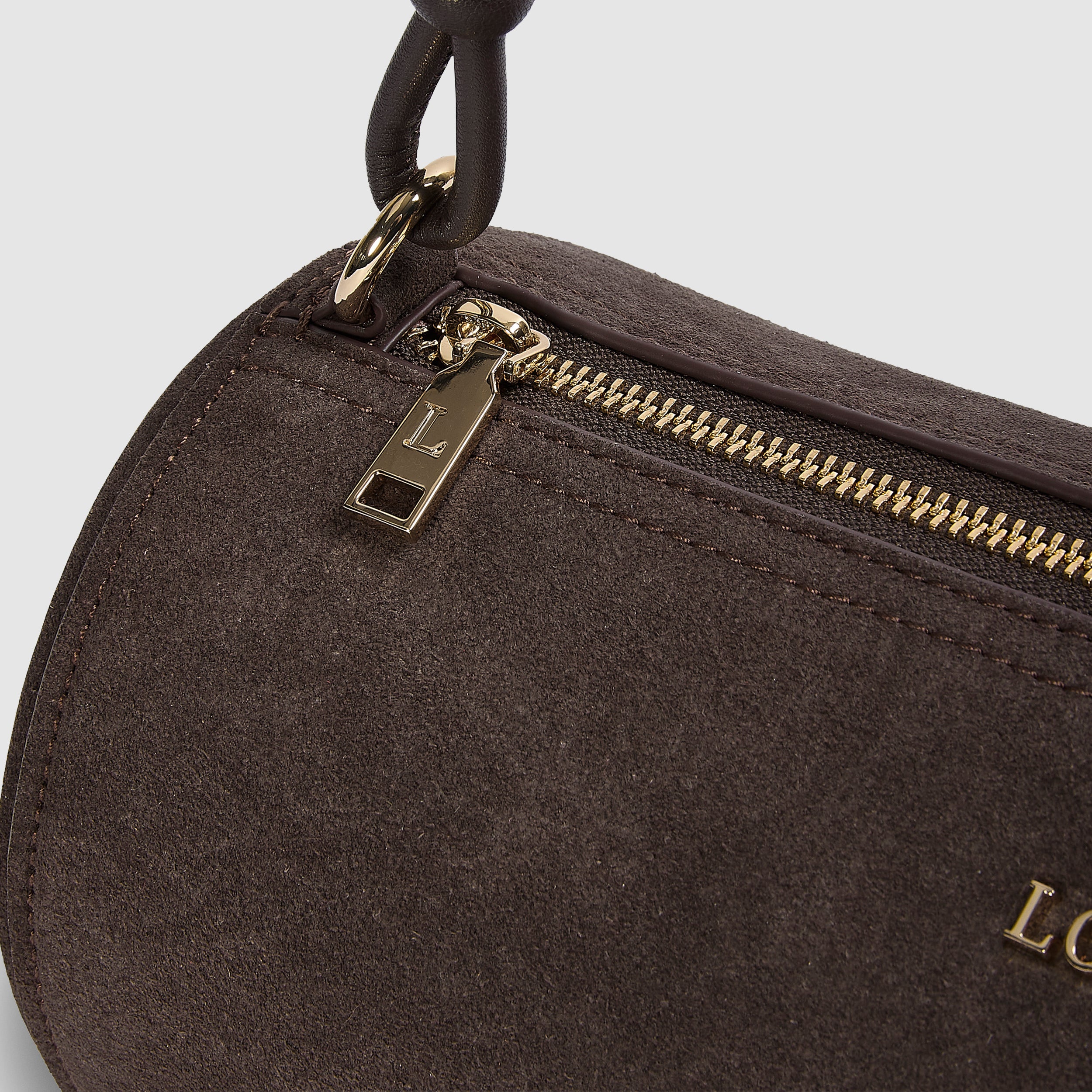 Miffy Barrel Shoulder Bag | Miffy Barrel Shoulder Bag - Choklad