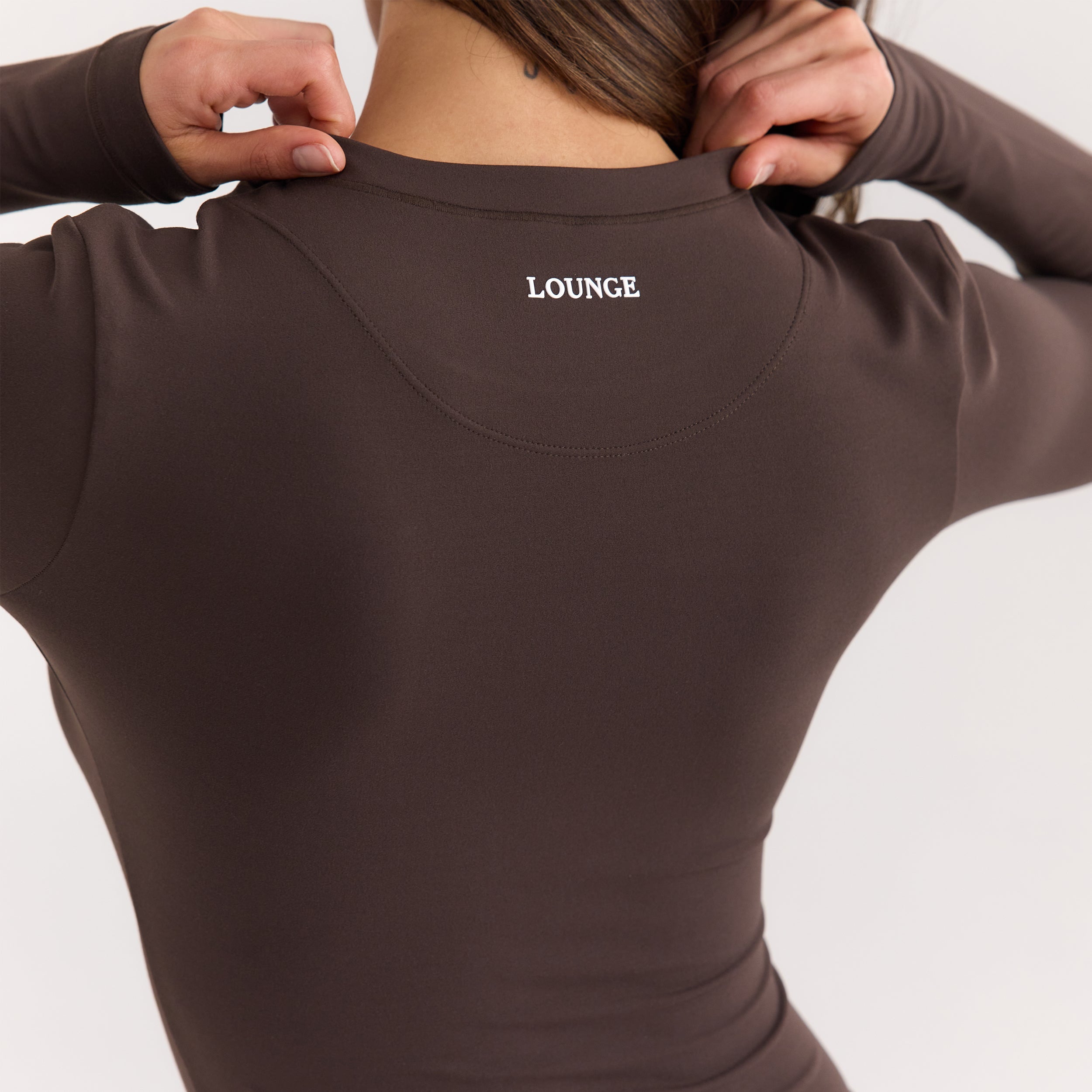 ContourSoft™ Long-Sleeve Top | ContourSoft™ Long-Sleeve Top - Mörk Choklad