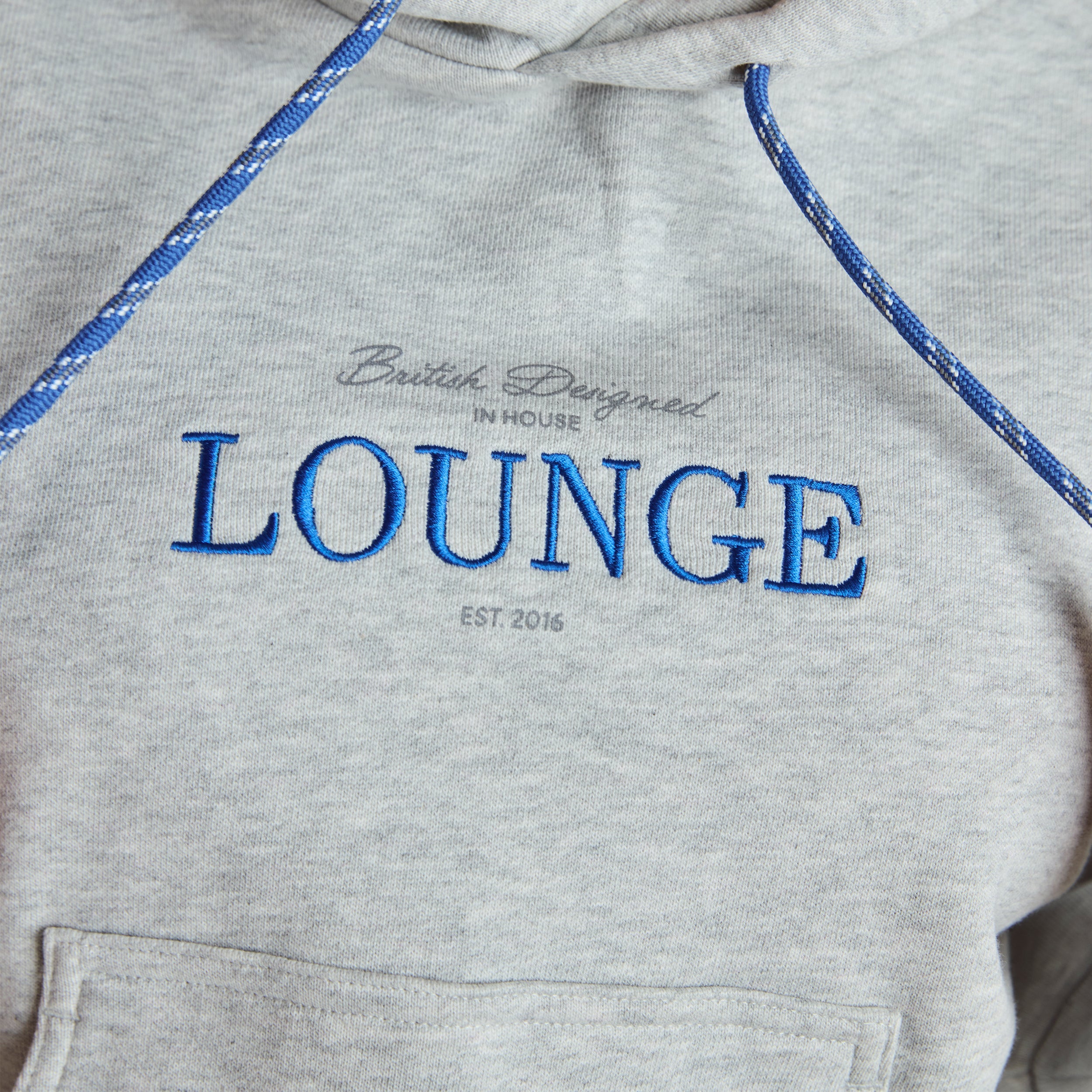 Cropped Huvtröja | Cropped Huvtröja - Grå Marl