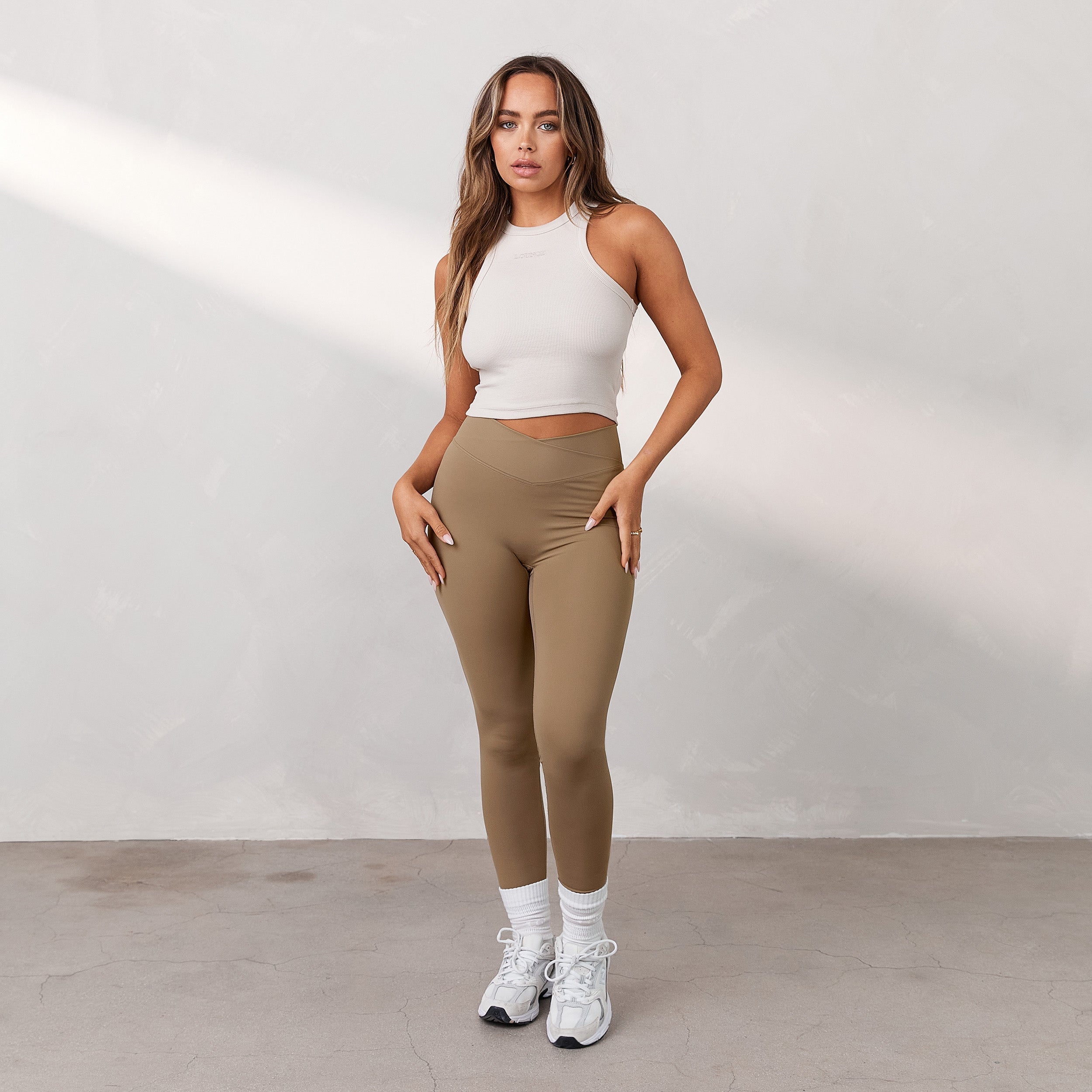 Silhouette Leggings med Korsning | Adison, S