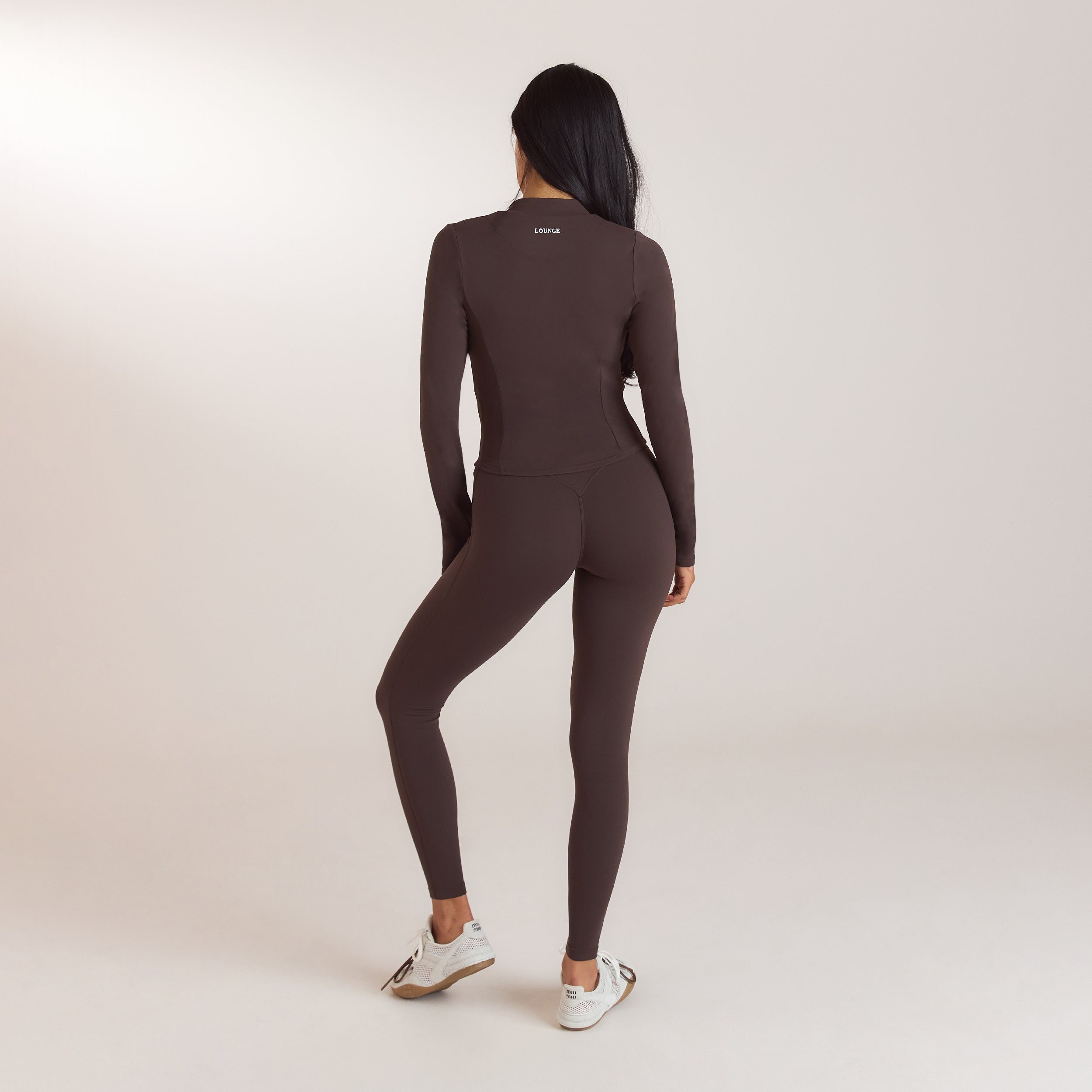 ContourSoft™ Klassiska Leggings | ContourSoft™ Klassiska Leggings - Mörk Choklad