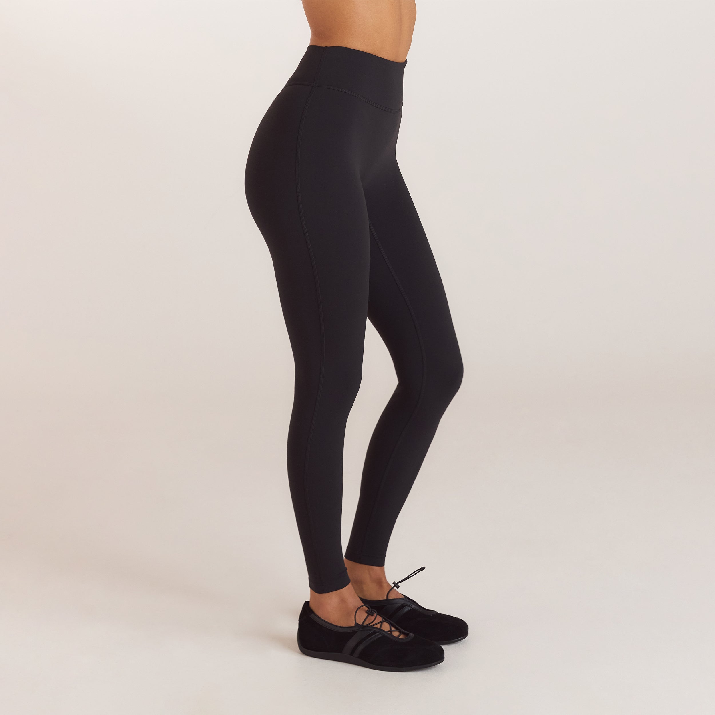 ContourSoft™ Klassiska Leggings | ContourSoft™ Klassiska Leggings - Svart