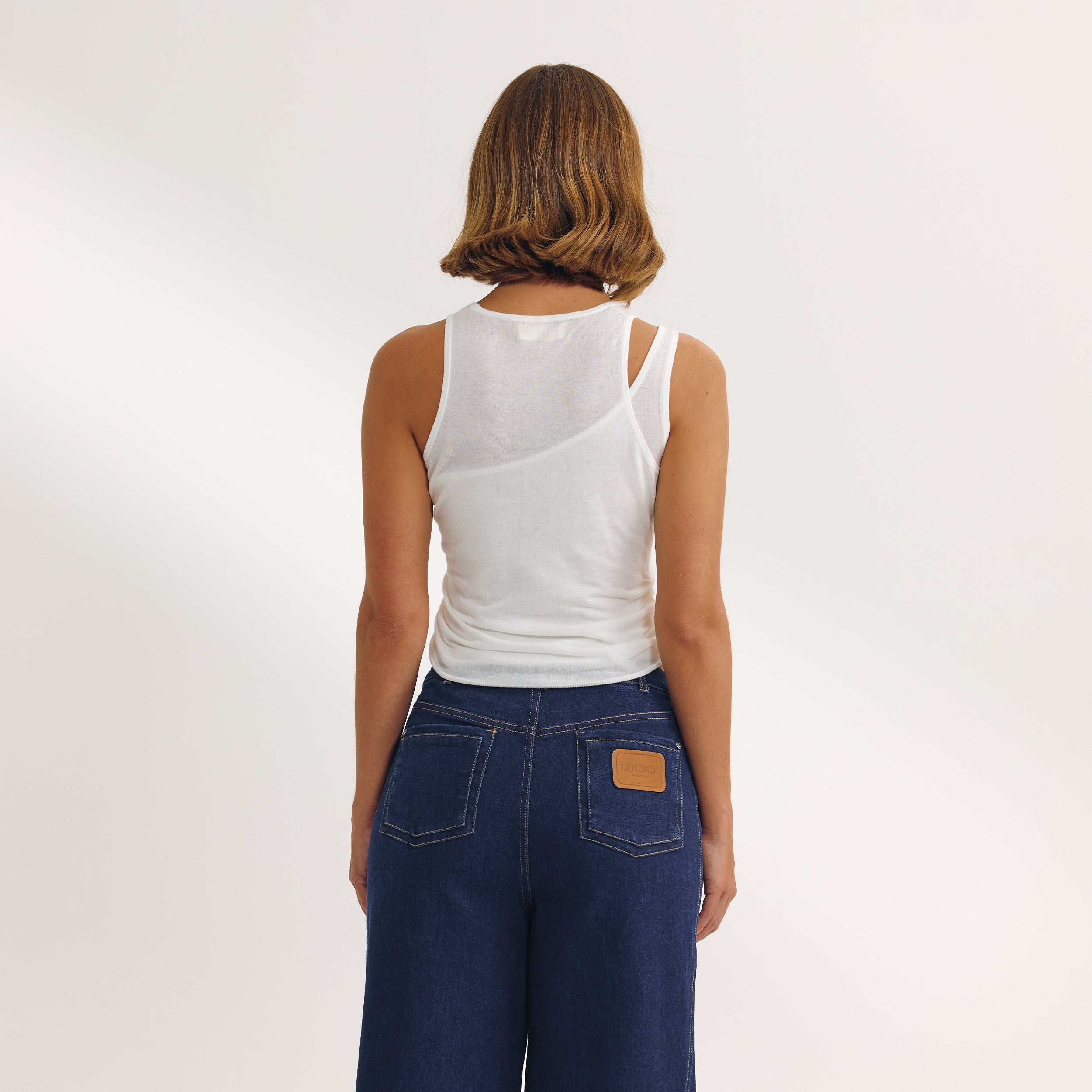 Layered Linne | Layered Linne - Vit