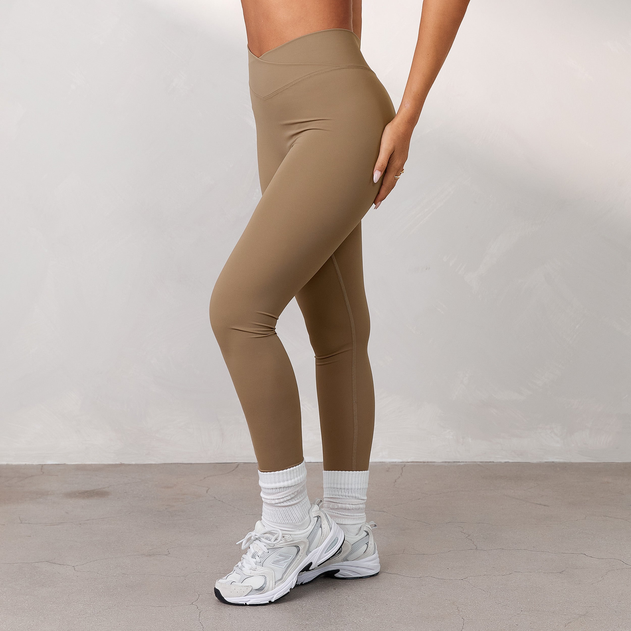 Silhouette Leggings med Korsning | Adison, S