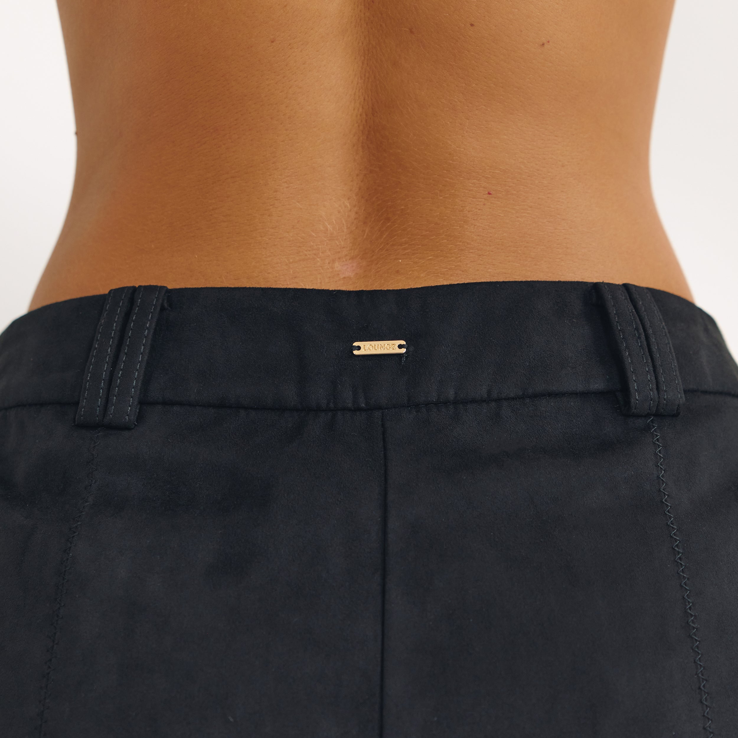 Suedette Shorts | Suedette Shorts - Svart