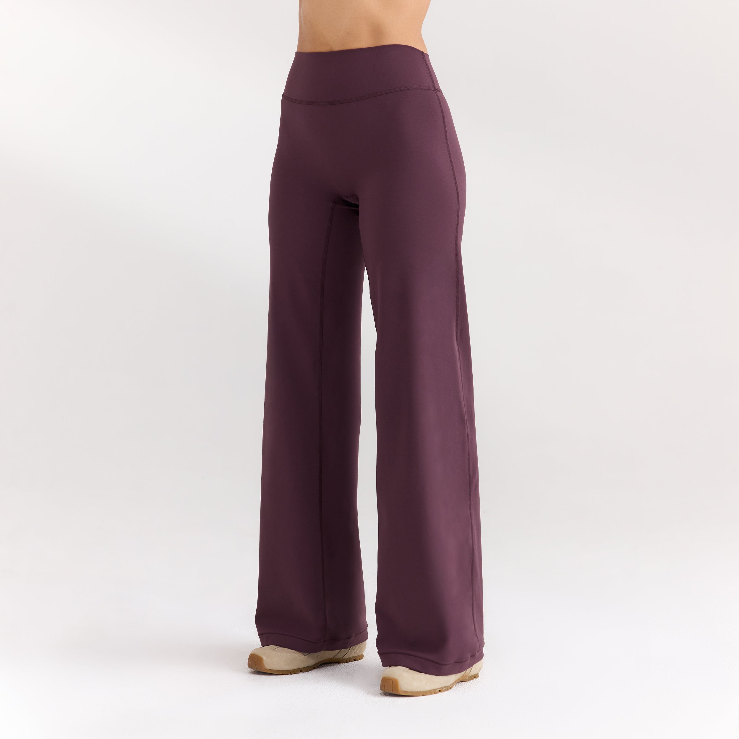 ContourSoft™ Leggings med rakt ben | ContourSoft™ Leggings med rakt ben - Körsbärslack