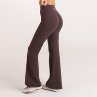 ContourSoft utsvängda Leggings - Mörk Choklad