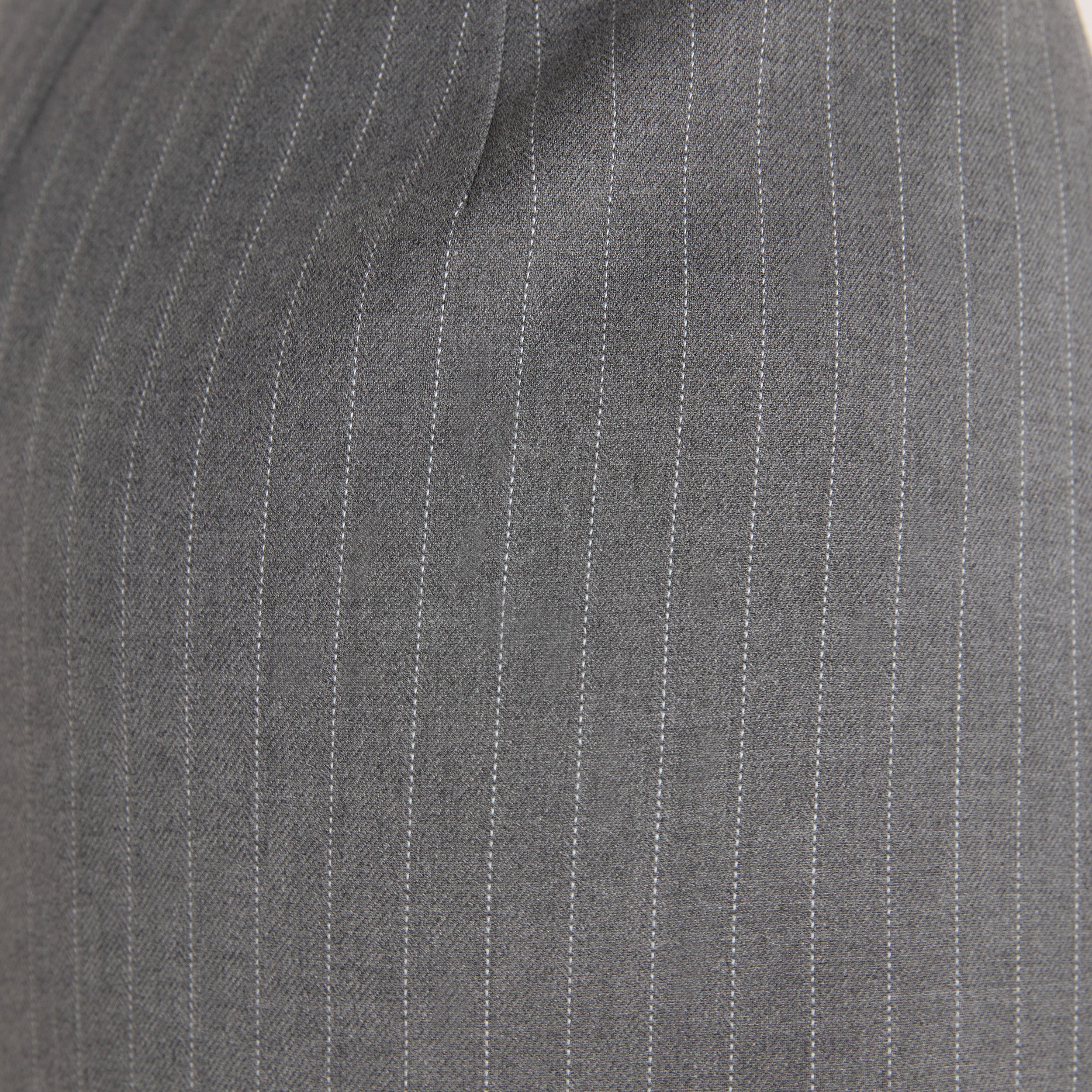 Strukturerad Kjol | Strukturerad Kjol - Grå Pinstripe