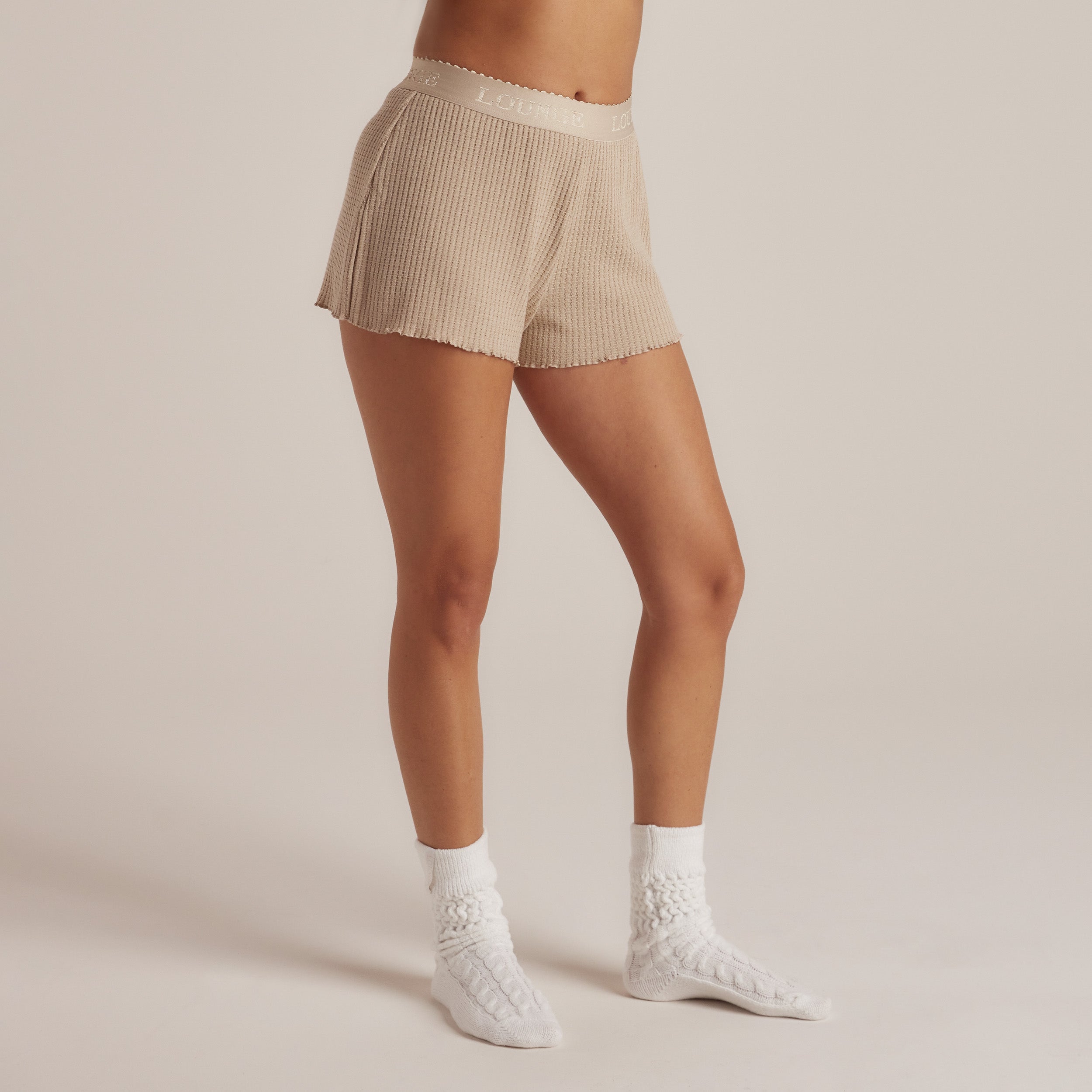 Soft Waffle Pyjama-Shorts | Imaani, S
