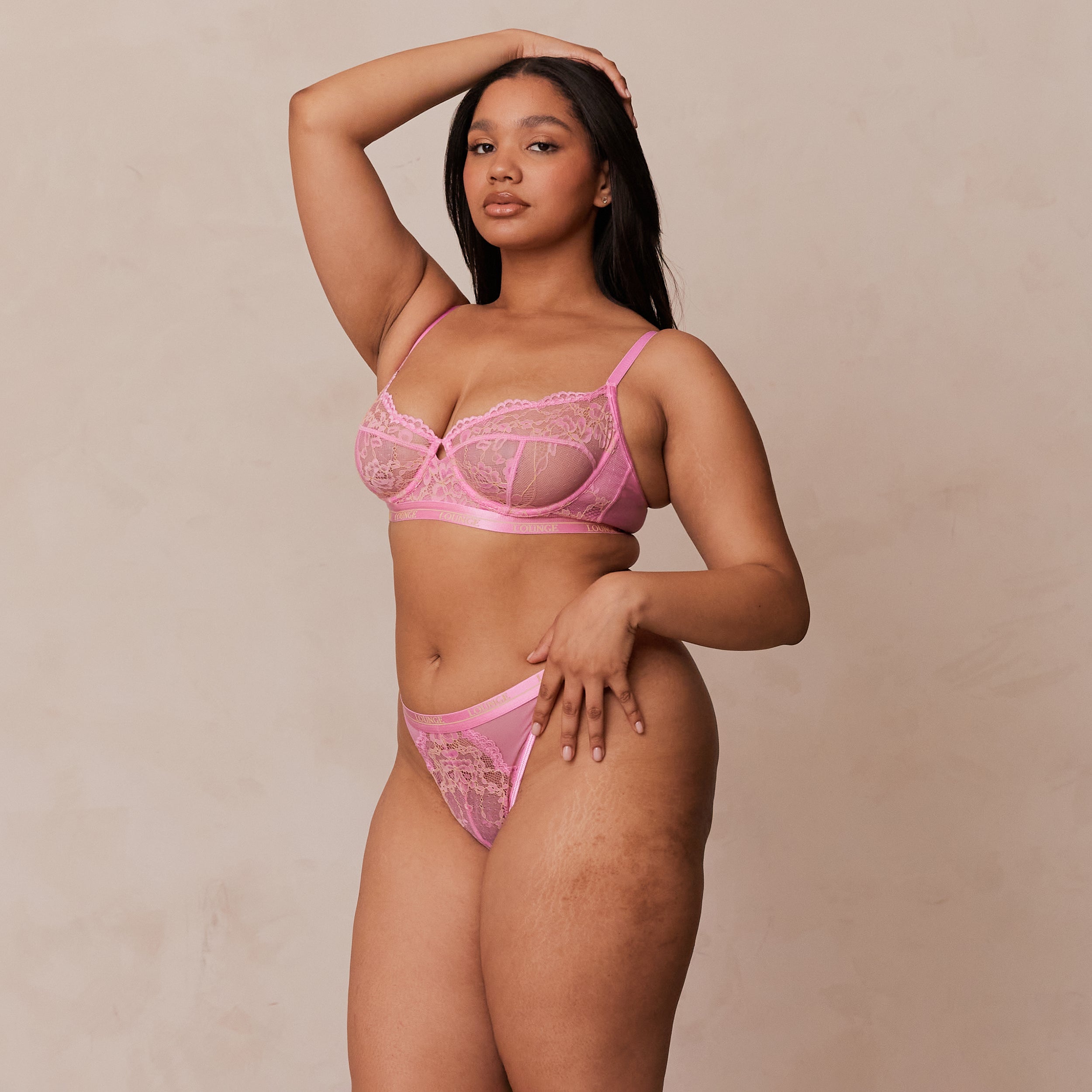 Tvåfärgad Blossom Balcony BH | Melanie, 80D/XL